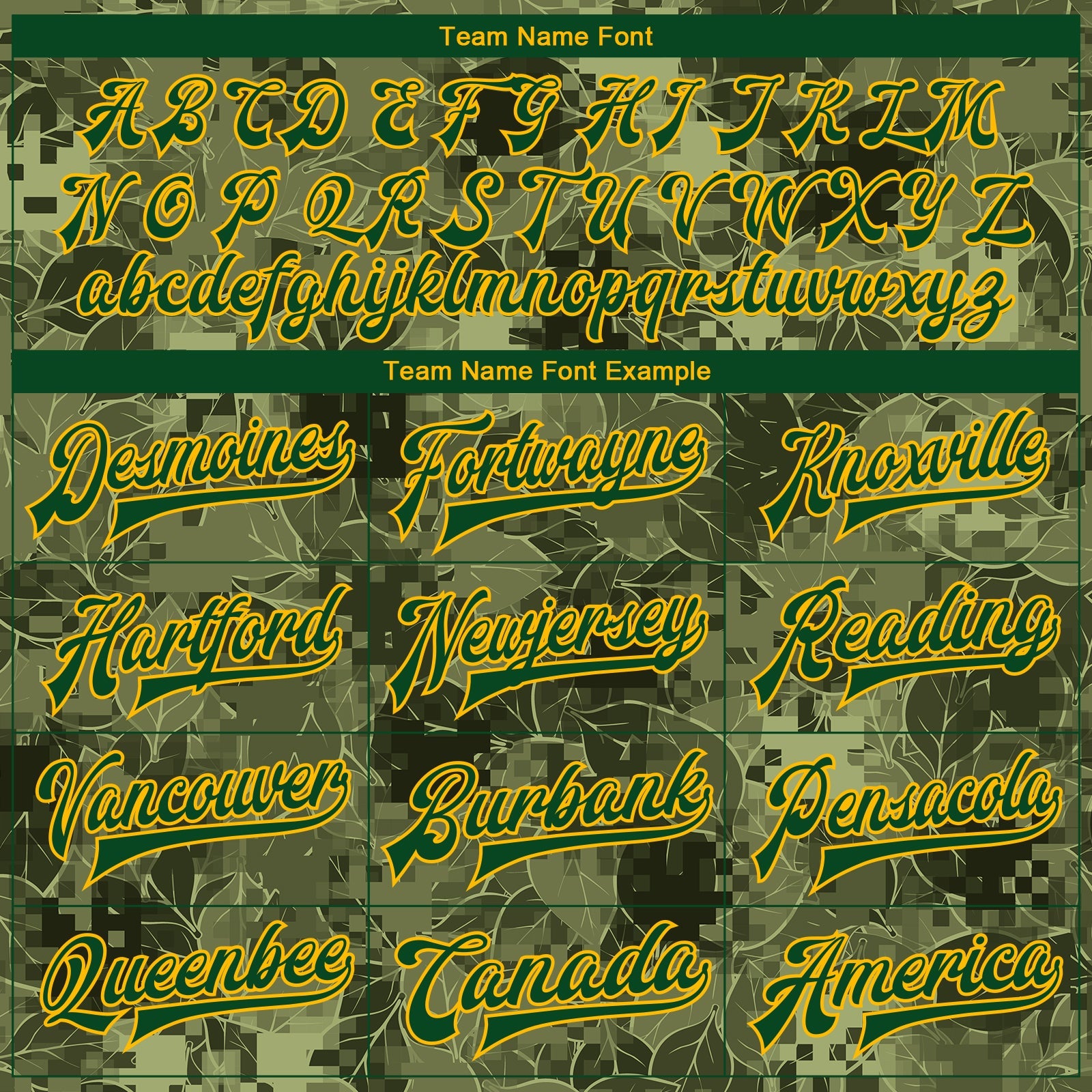 Custom Camo Green-Gold Leaves 3D Pattern Design Bomber Full-Snap Varsity Letterman Salute To Service Jacket view 6