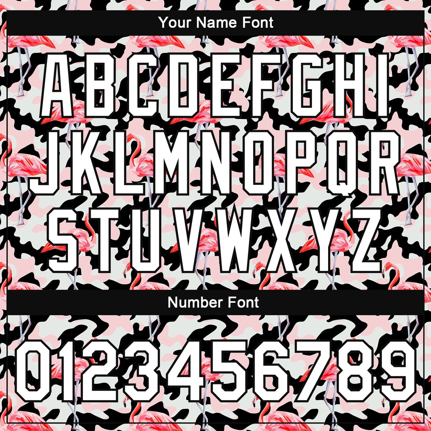 Custom Camo White-Black Flamingo 3D Pattern Design Bomber Full-Snap Varsity Letterman Salute To Service Jacket view 7