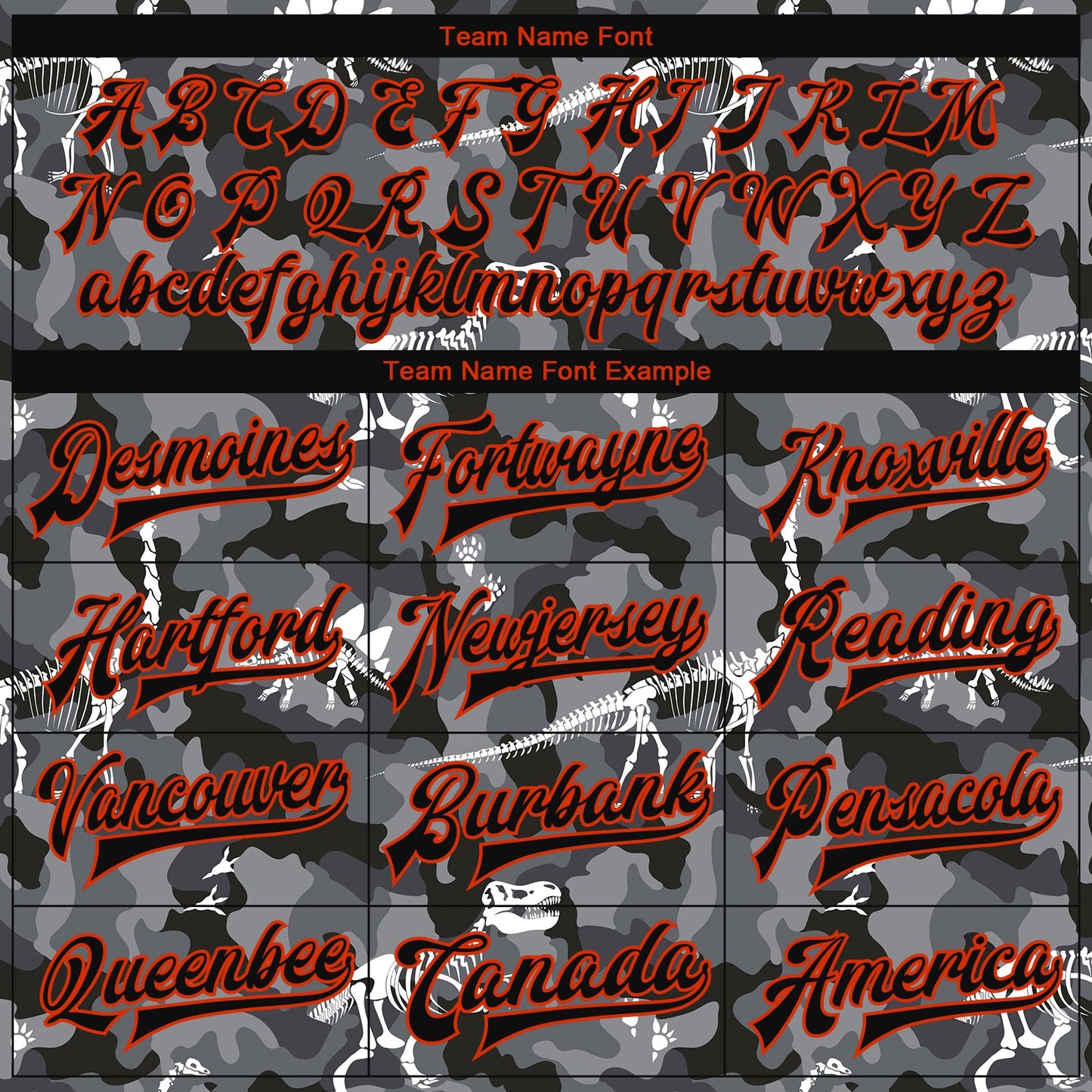 Custom Camo Black-Orange Dinosaur 3D Pattern Design Bomber Full-Snap Varsity Letterman Salute To Service Jacket view 6