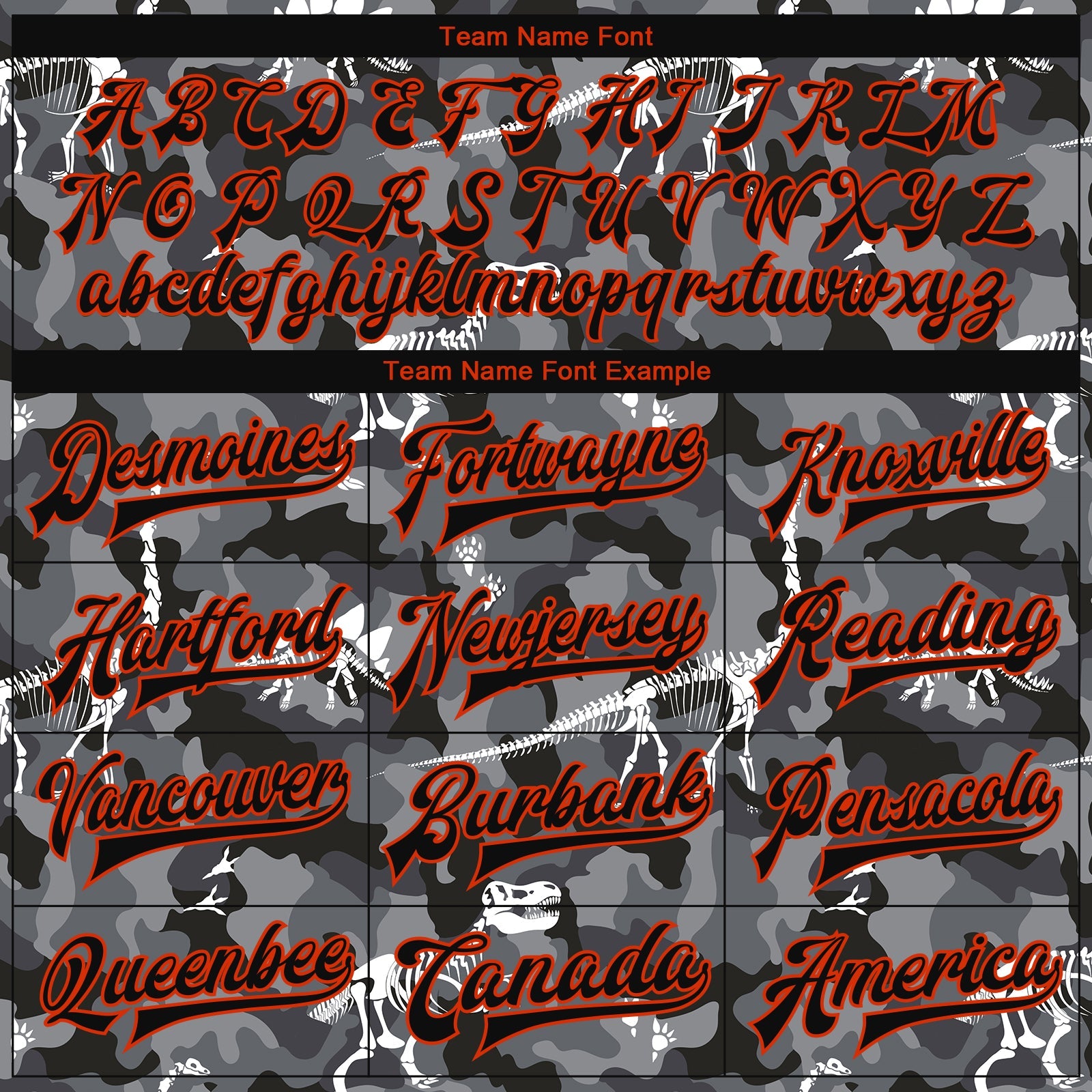 Custom Camo Black-Orange Dinosaur 3D Pattern Design Bomber Full-Snap Varsity Letterman Salute To Service Jacket view 6