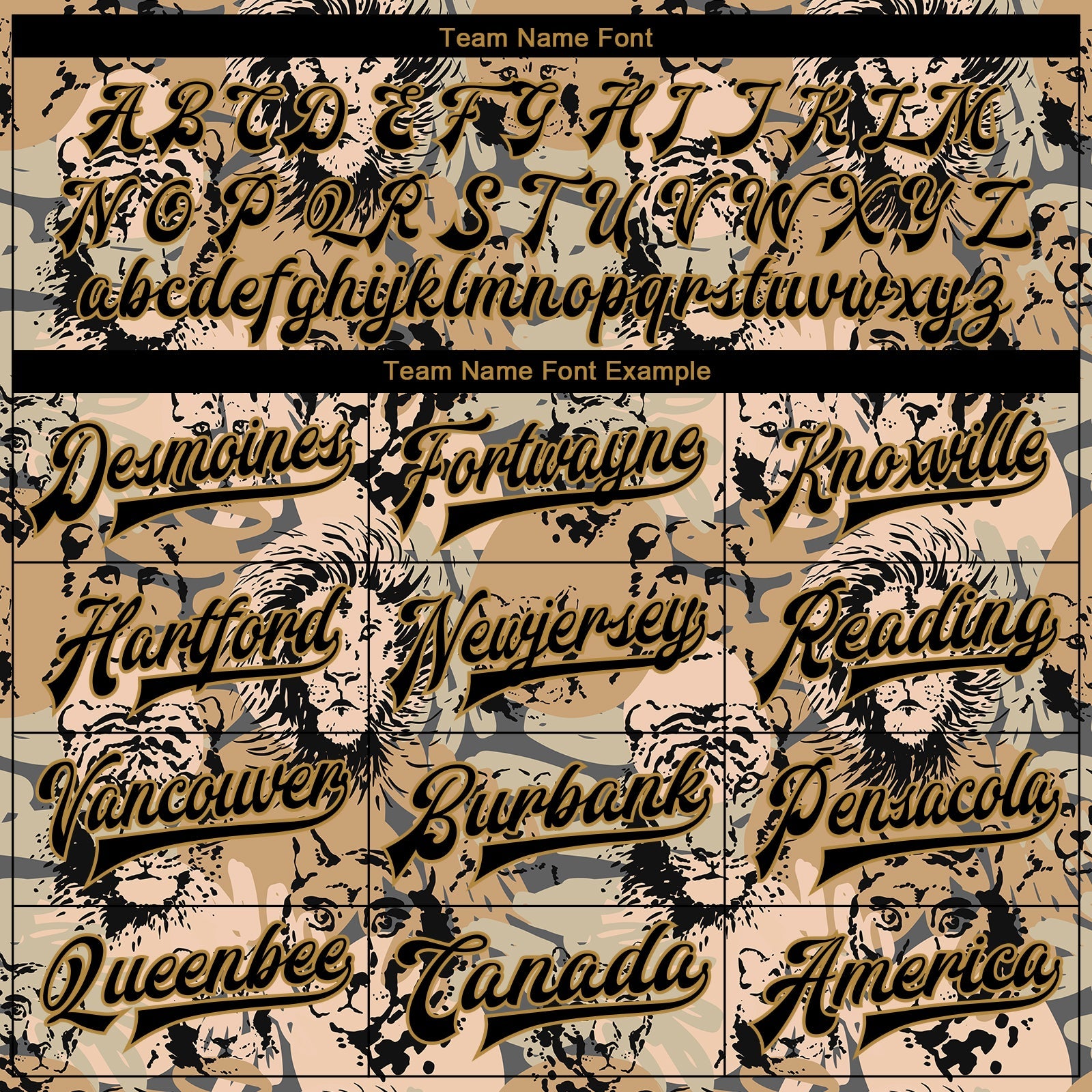 Custom Camo Black-Old Gold Lion And Tiger 3D Pattern Design Bomber Full-Snap Varsity Letterman Salute To Service Jacket view 7
