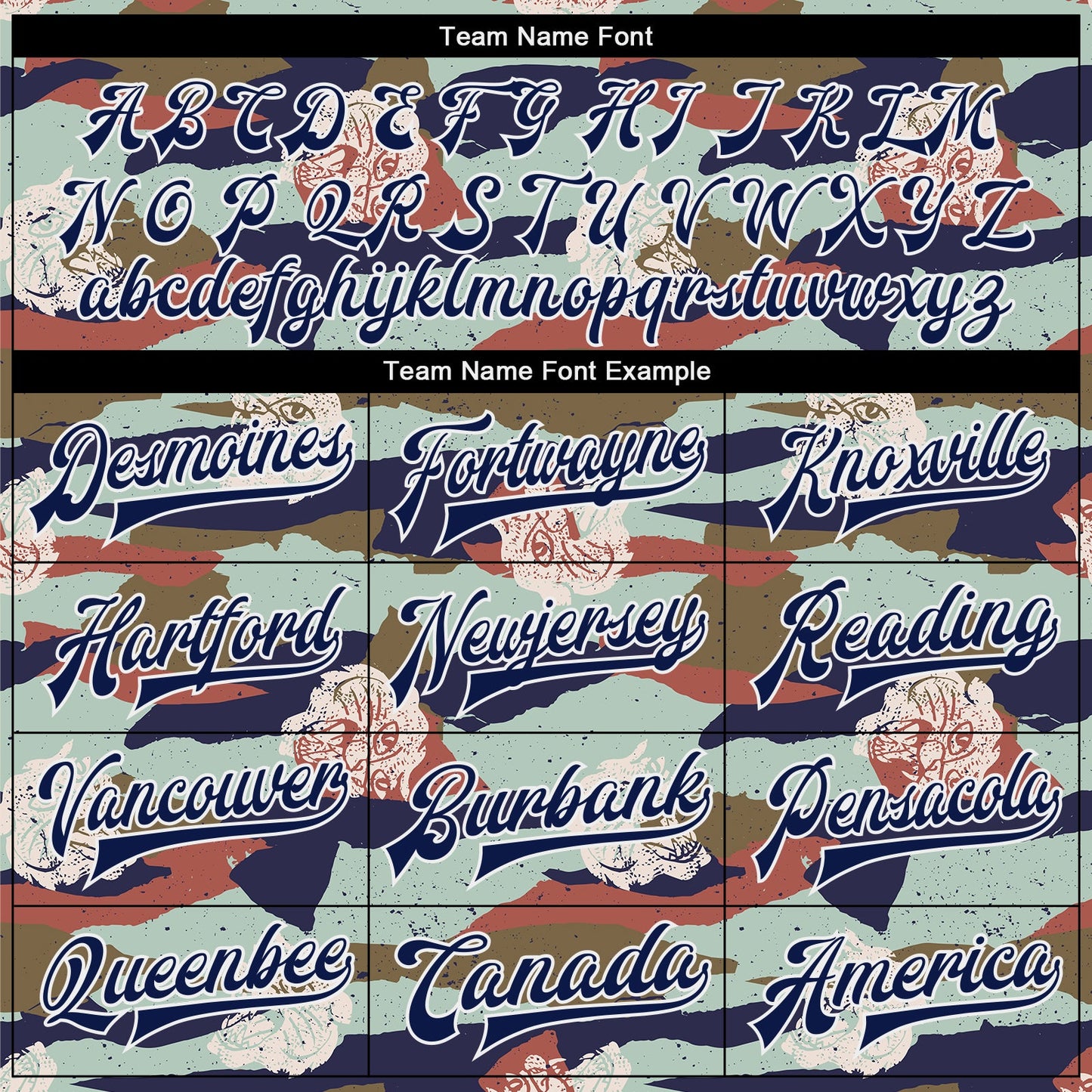 Custom Camo Navy-White Tiger 3D Pattern Design Bomber Full-Snap Varsity Letterman Salute To Service Jacket view 6