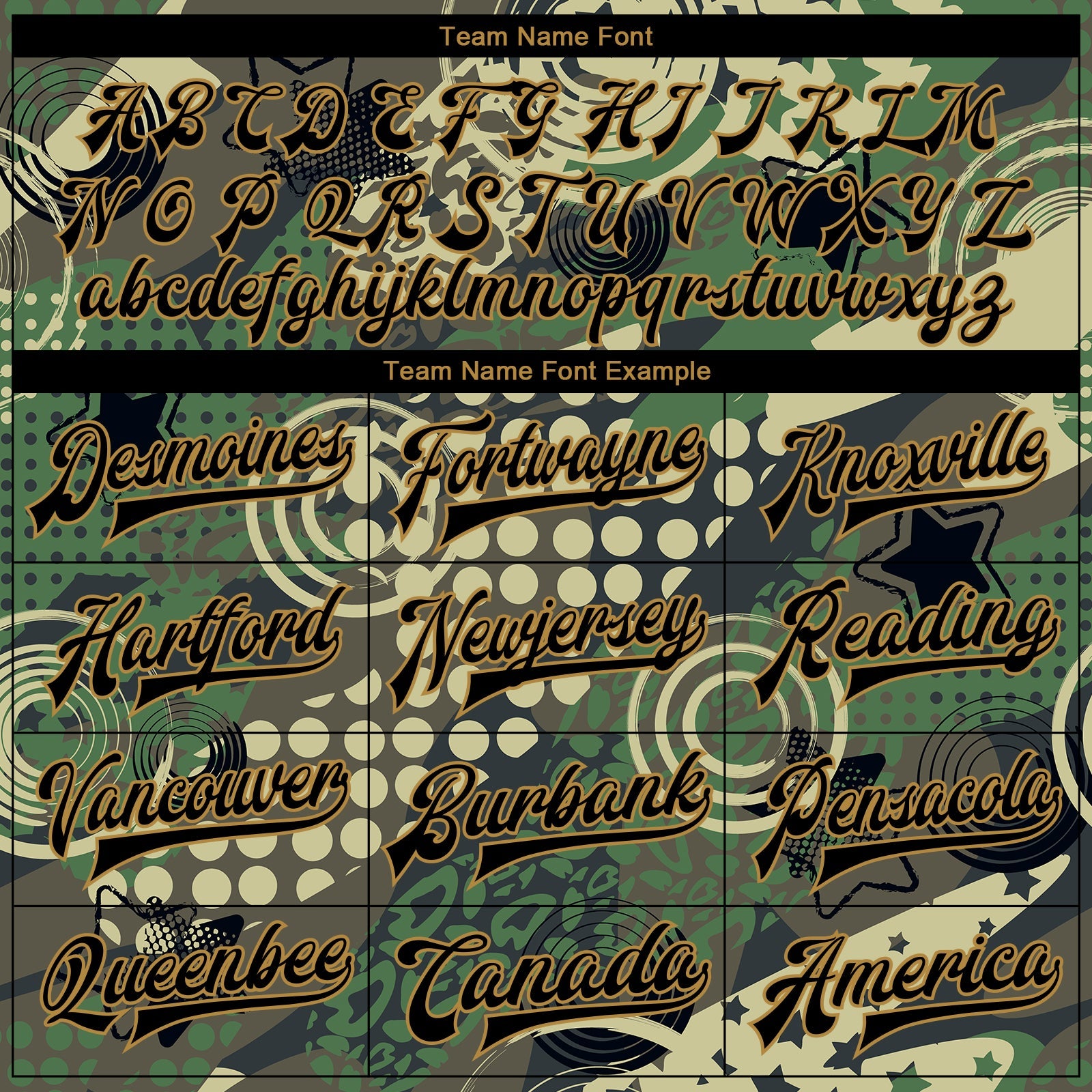 Custom Camo Black-Old Gold Dots And Geometric Figures 3D Pattern Design Bomber Full-Snap Varsity Letterman Salute To Service Jacket view 6