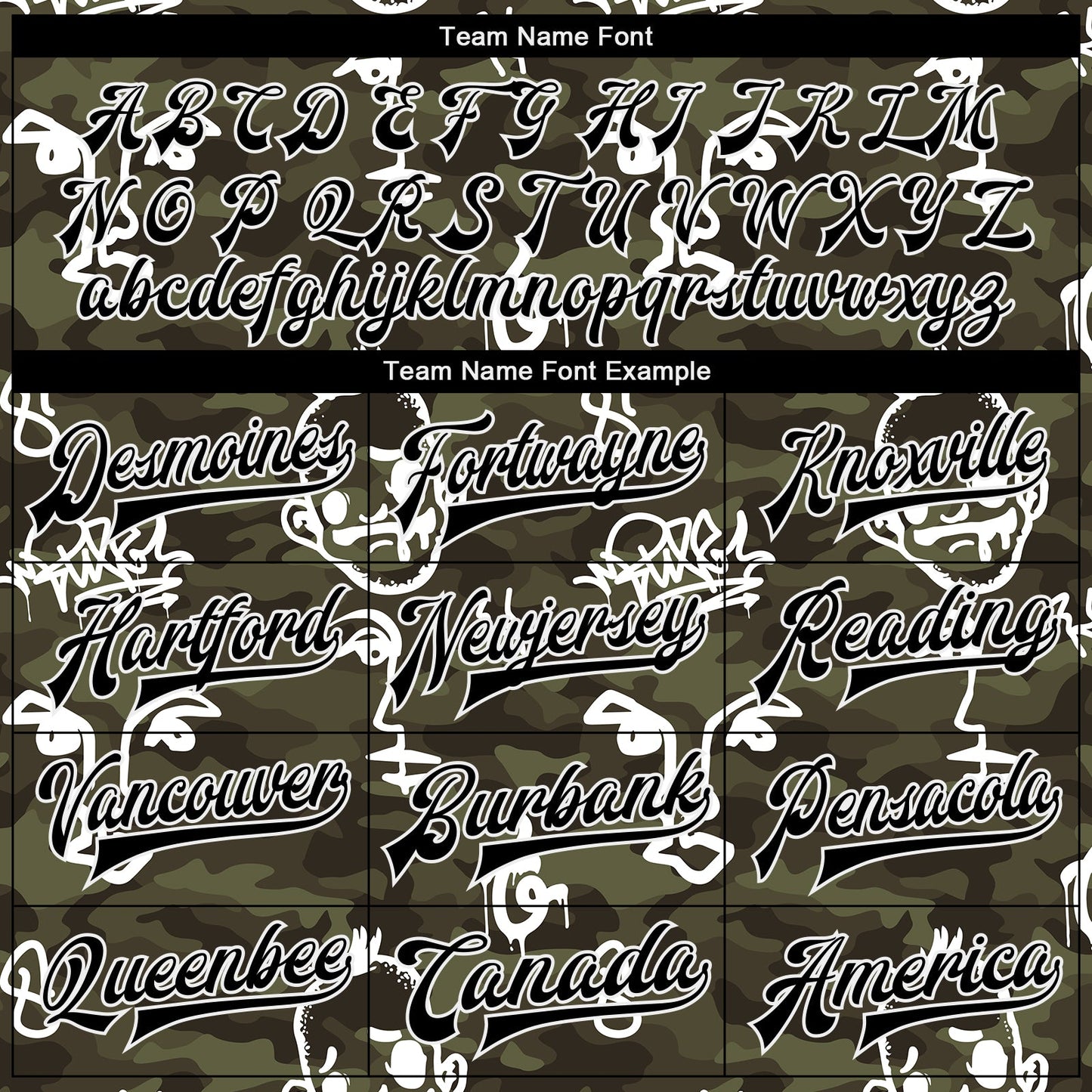 Custom Camo Black-White Hand Painted Face 3D Pattern Design Bomber Full-Snap Varsity Letterman Salute To Service Jacket view 6