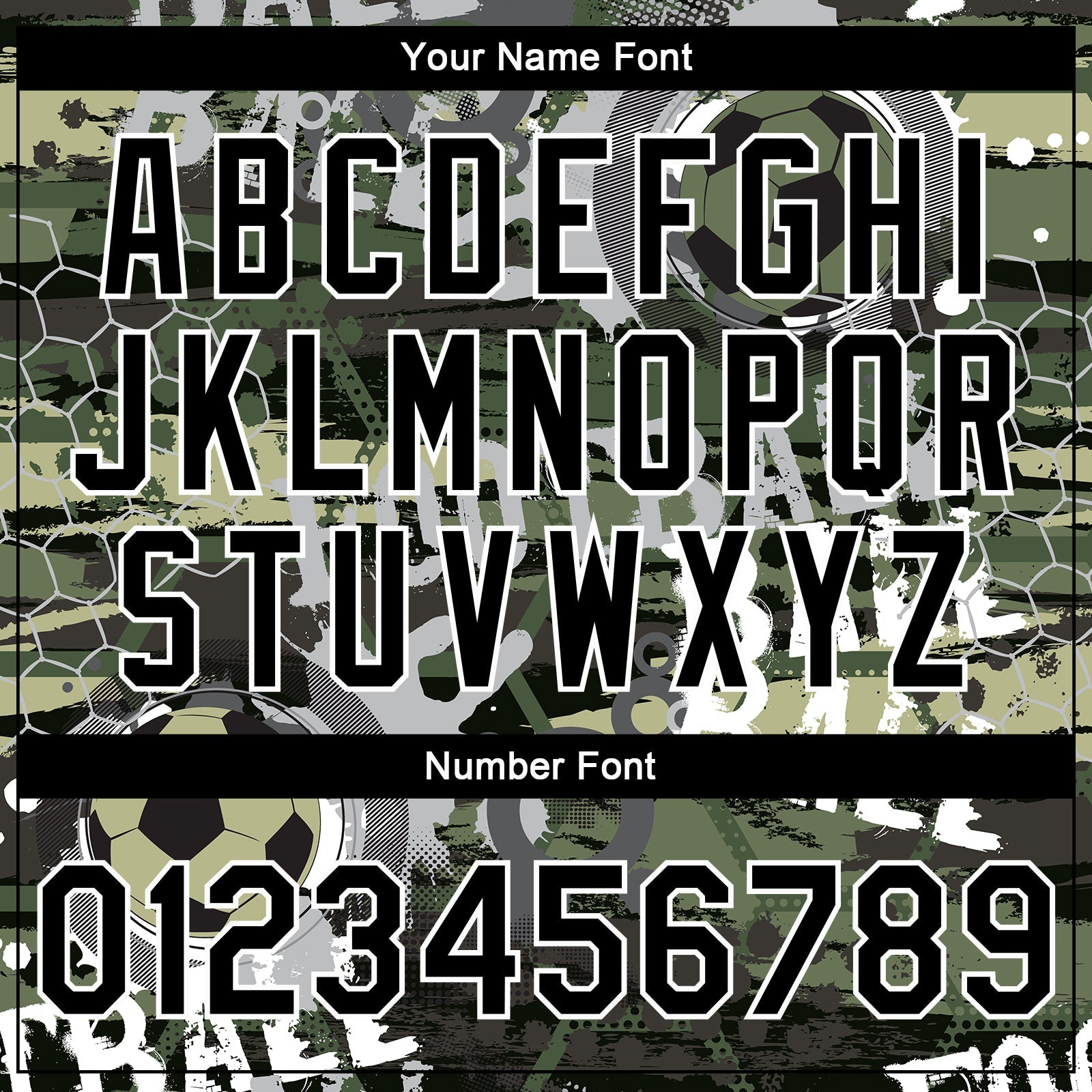 Custom Camo Black-White Football 3D Pattern Design Bomber Full-Snap Varsity Letterman Salute To Service Jacket view 7