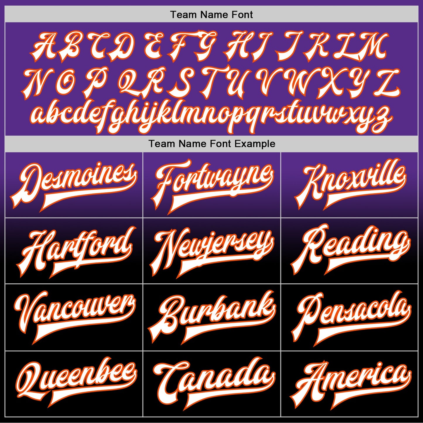 Custom Purple White Black-Orange Bomber Full-Snap Varsity Letterman Fade Fashion Jacket view 6