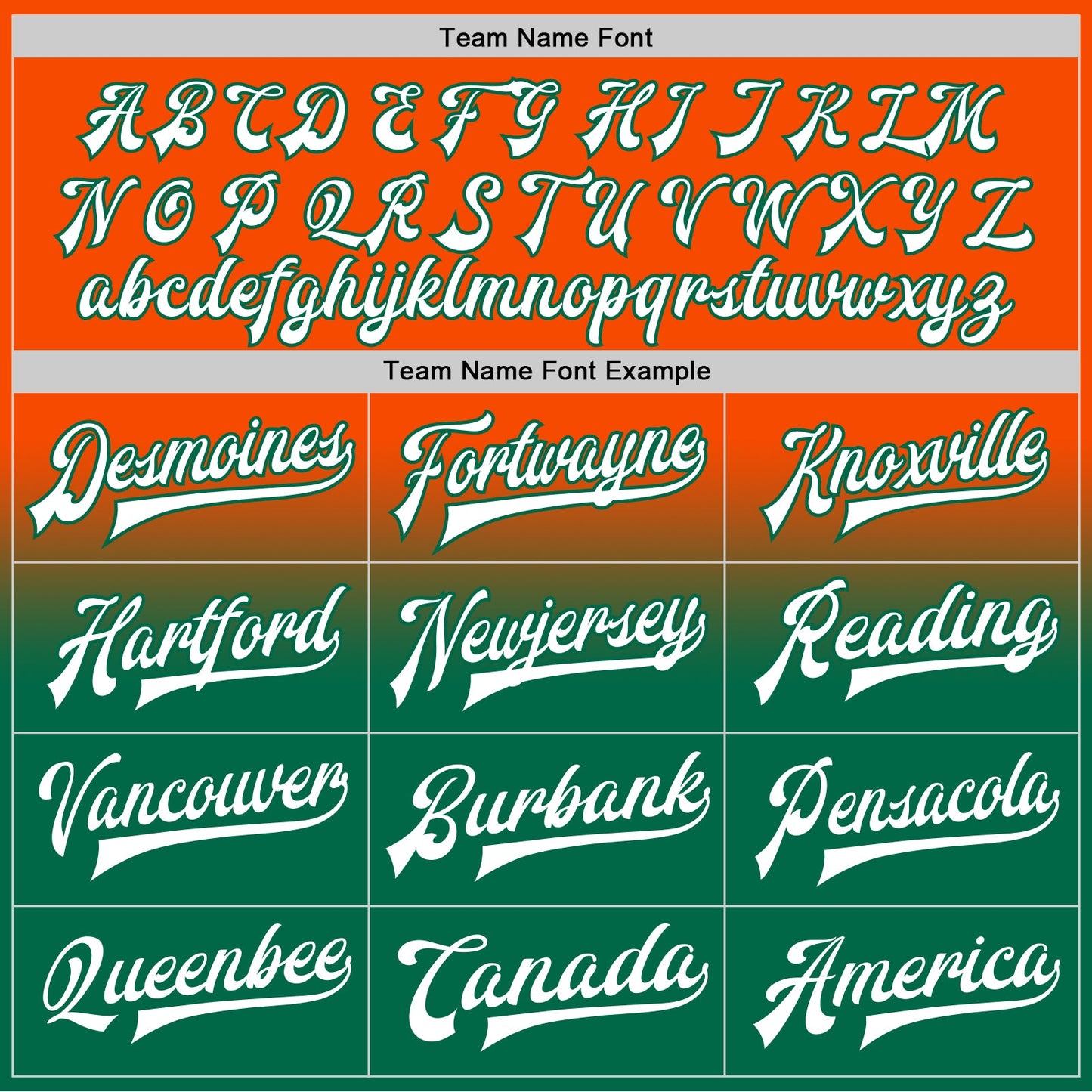 Custom Orange White-Kelly Green Bomber Full-Snap Varsity Letterman Fade Fashion Jacket view 6