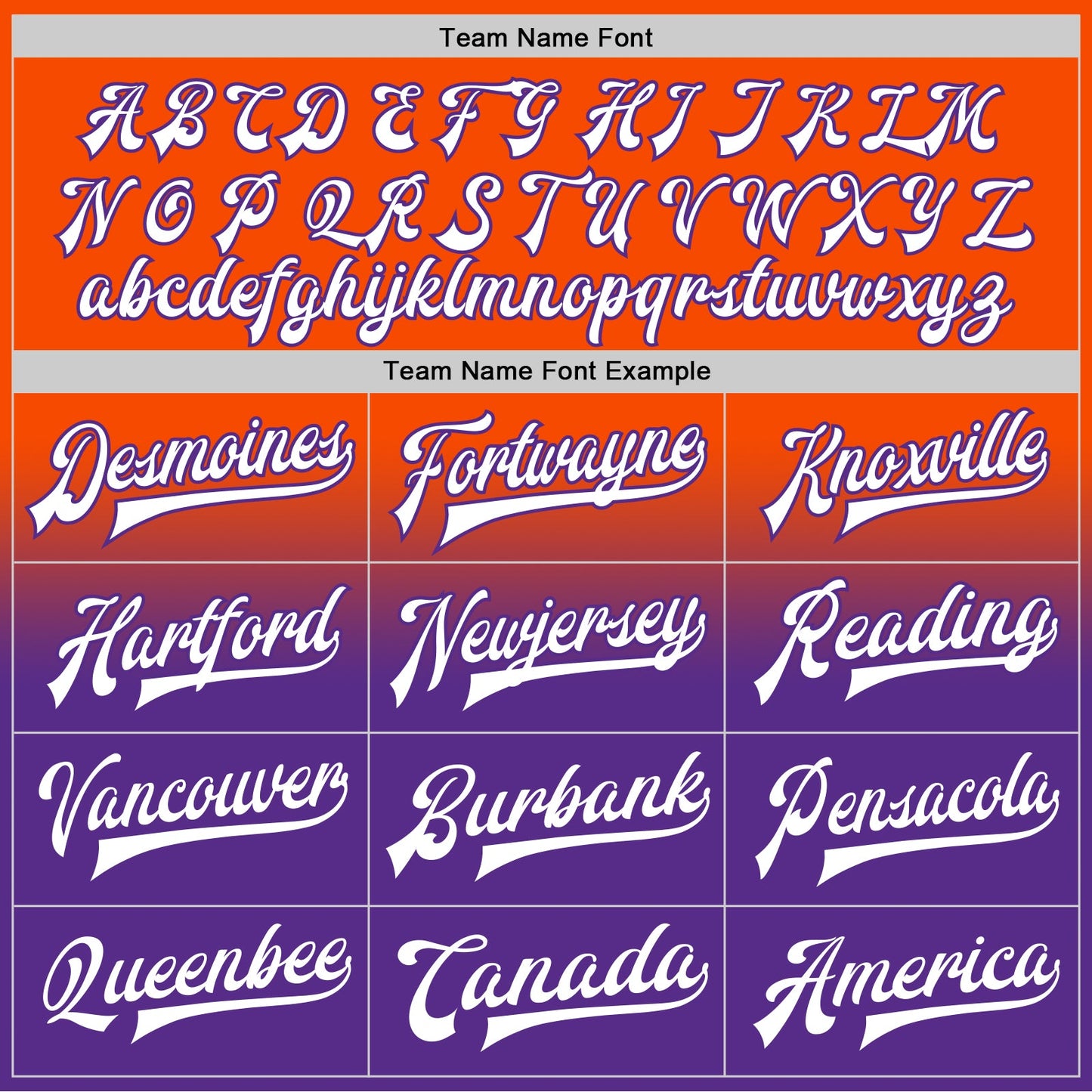 Custom Orange White-Purple Bomber Full-Snap Varsity Letterman Fade Fashion Jacket view 6