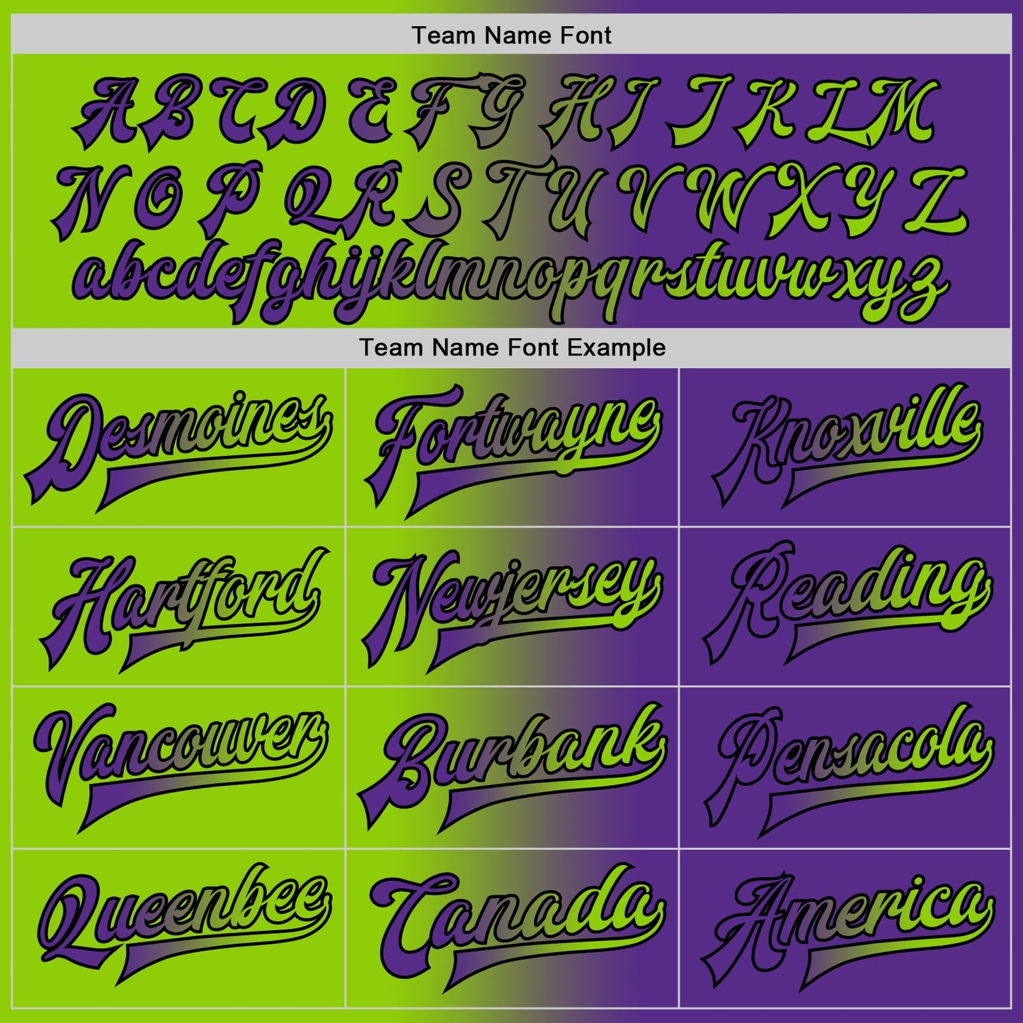 Custom Purple Neon Green-Black Bomber Full-Snap Varsity Letterman Gradient Fashion Jacket view 6