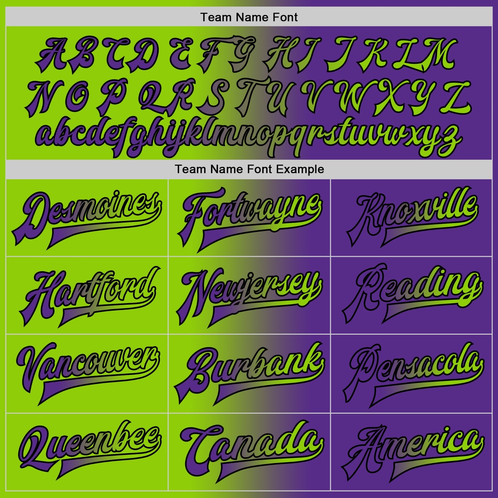 Custom Purple Neon Green-Black Bomber Full-Snap Varsity Letterman Gradient Fashion Jacket view 6