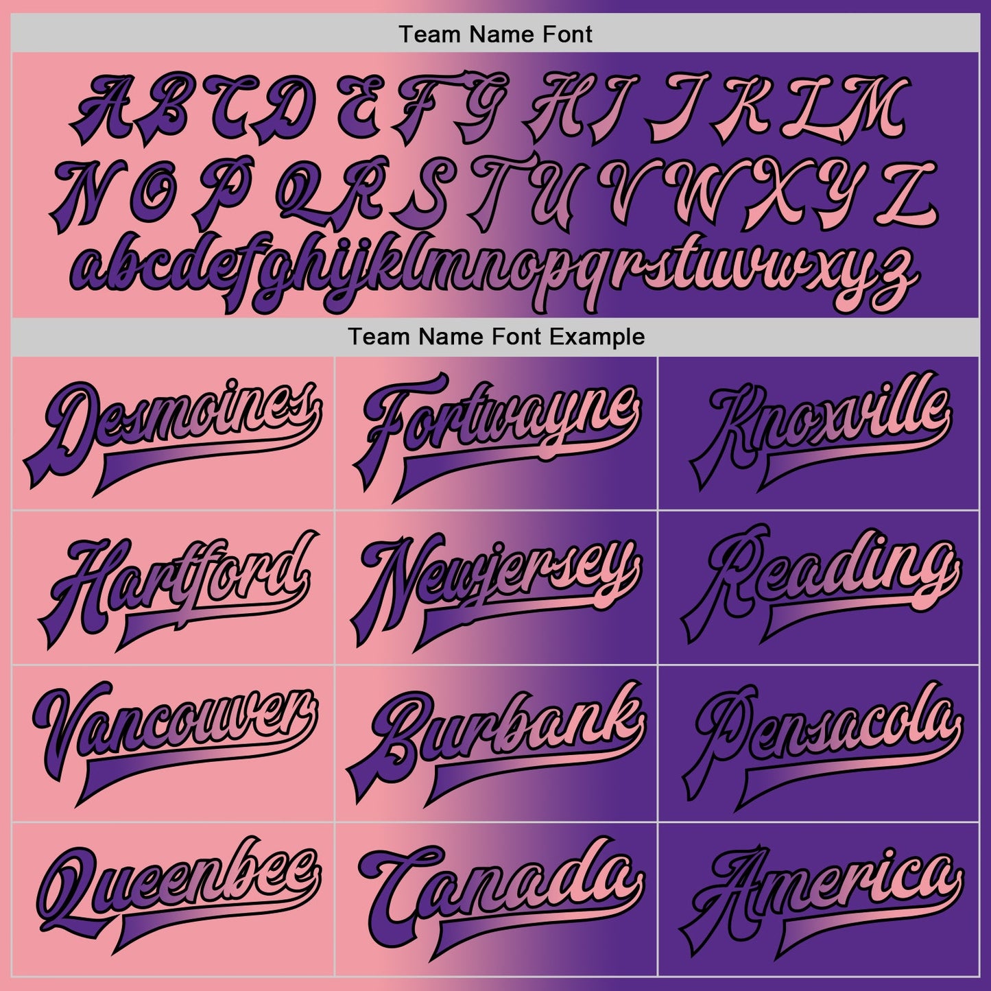 Custom Purple Medium Pink-Black Bomber Full-Snap Varsity Letterman Gradient Fashion Jacket view 6