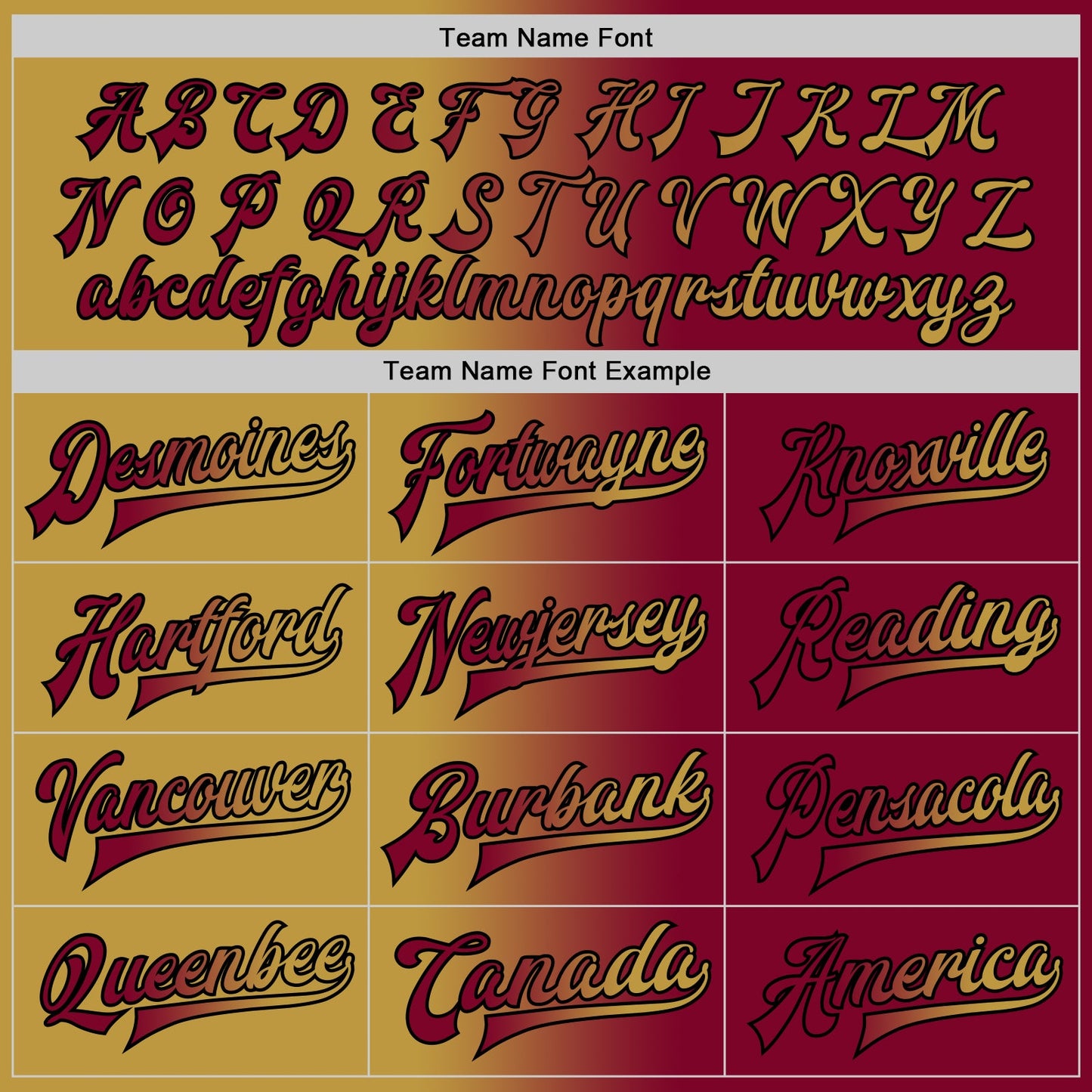 Custom Maroon Old Gold-Black Bomber Full-Snap Varsity Letterman Gradient Fashion Jacket view 6