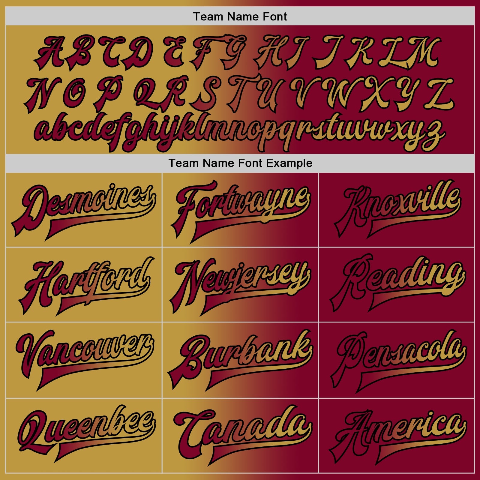Custom Maroon Old Gold-Black Bomber Full-Snap Varsity Letterman Gradient Fashion Jacket view 6