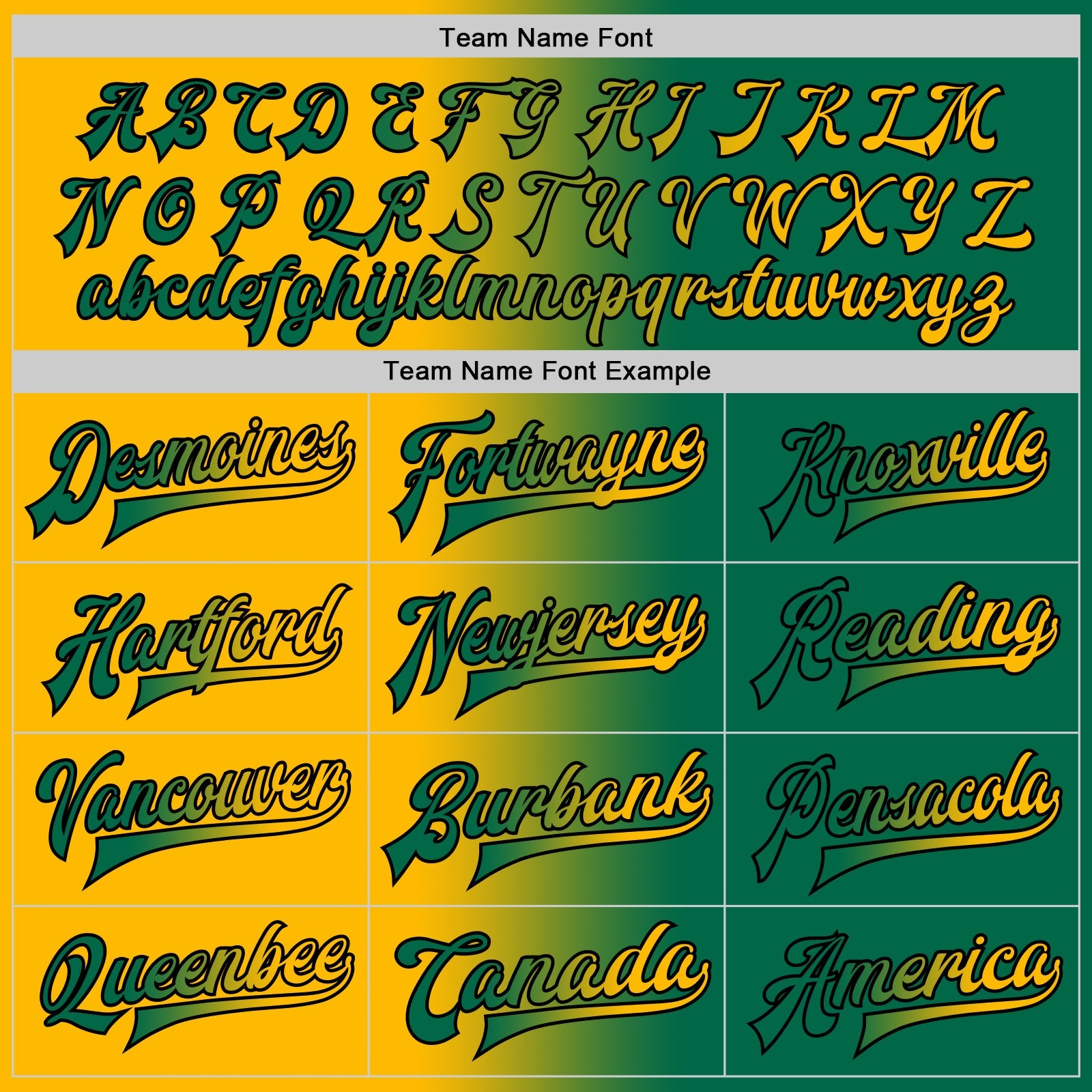 Custom Kelly Green Gold-Black Bomber Full-Snap Varsity Letterman Gradient Fashion Jacket view 6