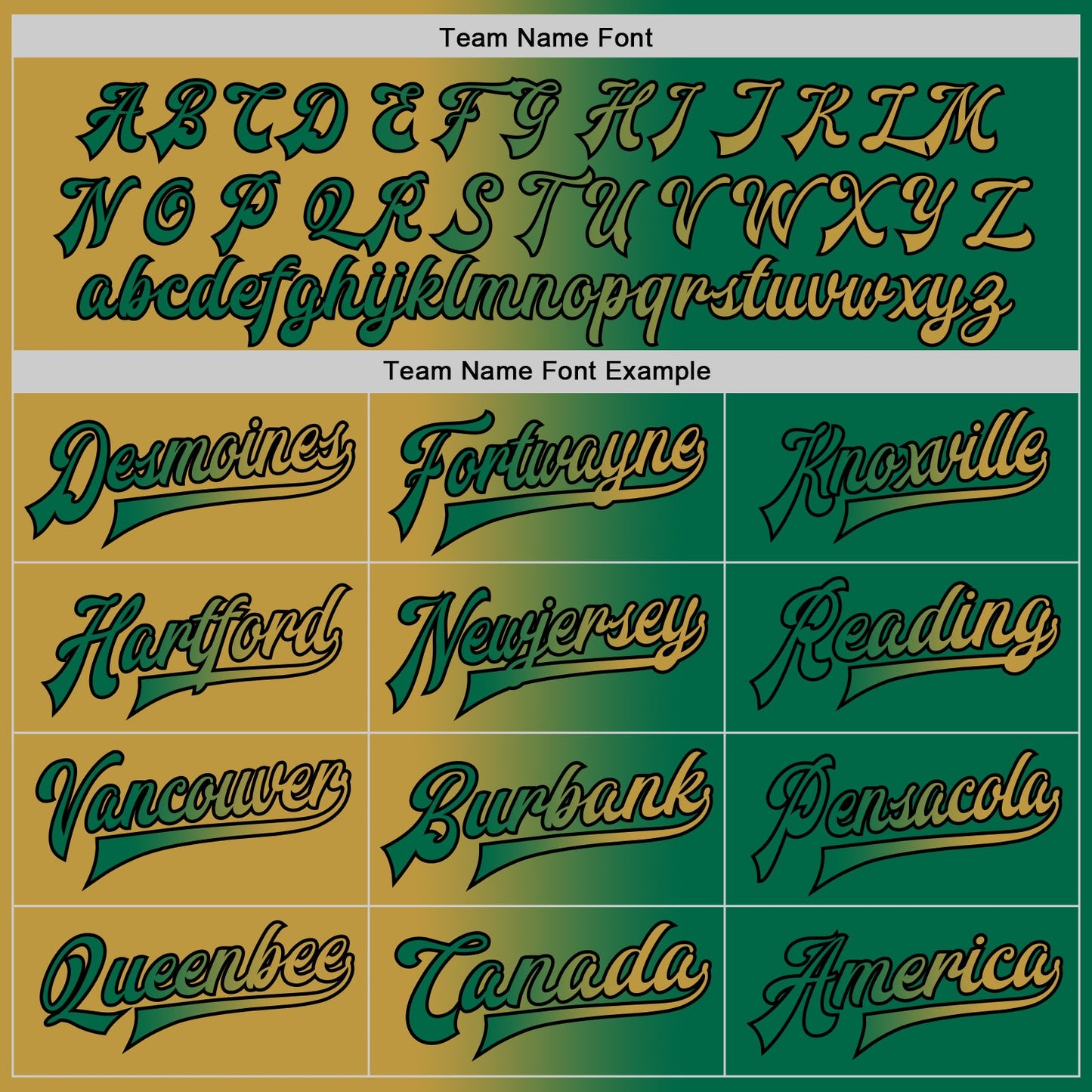 Custom Kelly Green Old Gold-Black Bomber Full-Snap Varsity Letterman Gradient Fashion Jacket view 6
