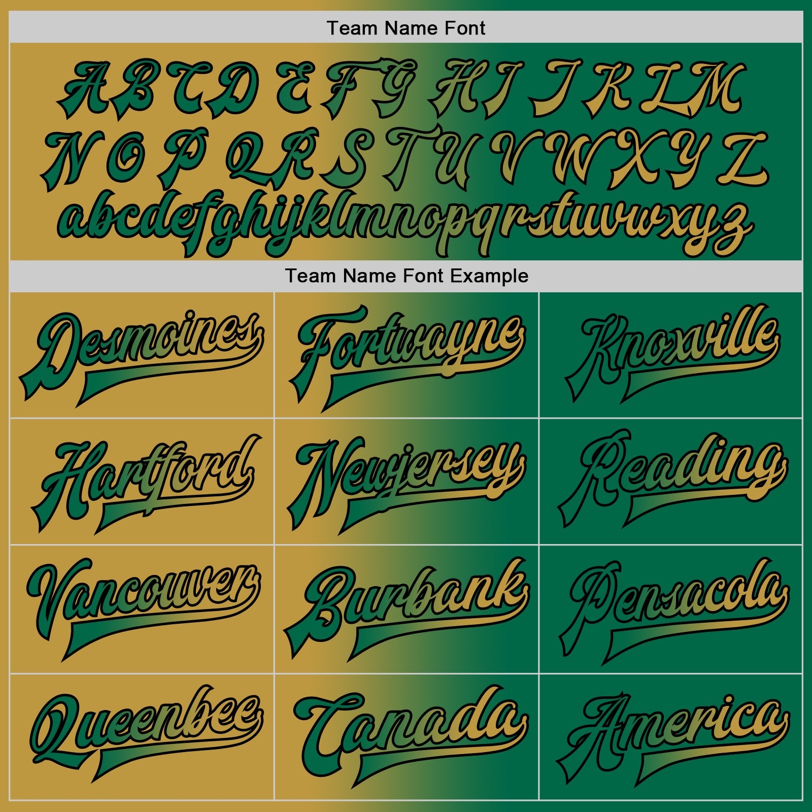 Custom Kelly Green Old Gold-Black Bomber Full-Snap Varsity Letterman Gradient Fashion Jacket view 6