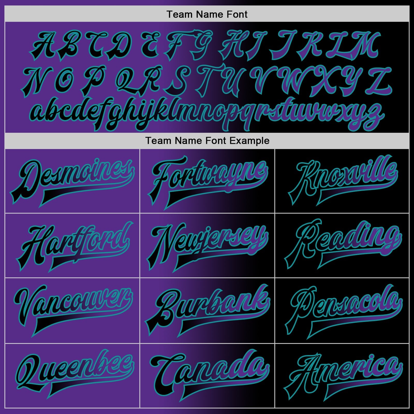 Custom Black Purple-Teal Bomber Full-Snap Varsity Letterman Gradient Fashion Jacket view 6