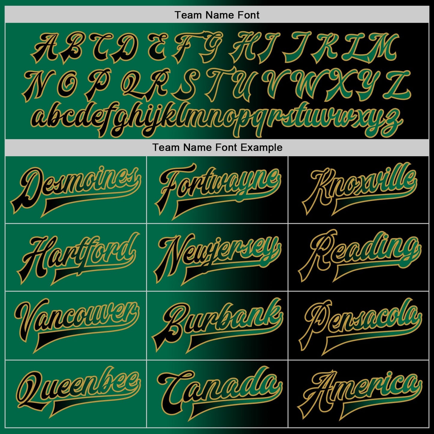 Custom Black Kelly Green-Old Gold Bomber Full-Snap Varsity Letterman Gradient Fashion Jacket view 6