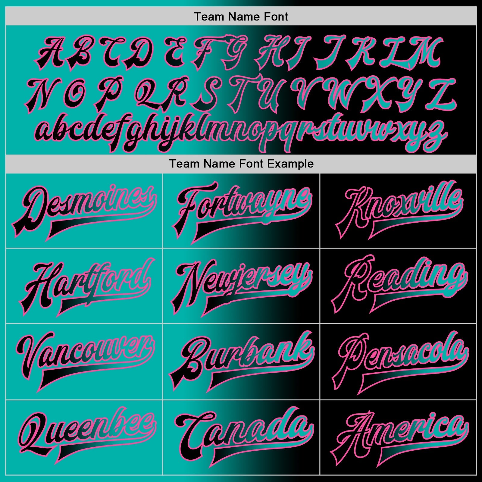 Custom Black Aqua-Pink Bomber Full-Snap Varsity Letterman Gradient Fashion Jacket view 6