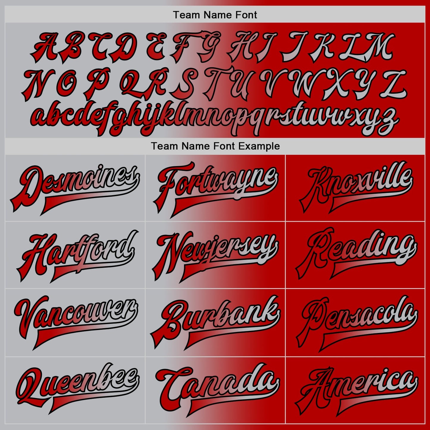 Custom Red Gray-Black Bomber Full-Snap Varsity Letterman Gradient Fashion Jacket view 6