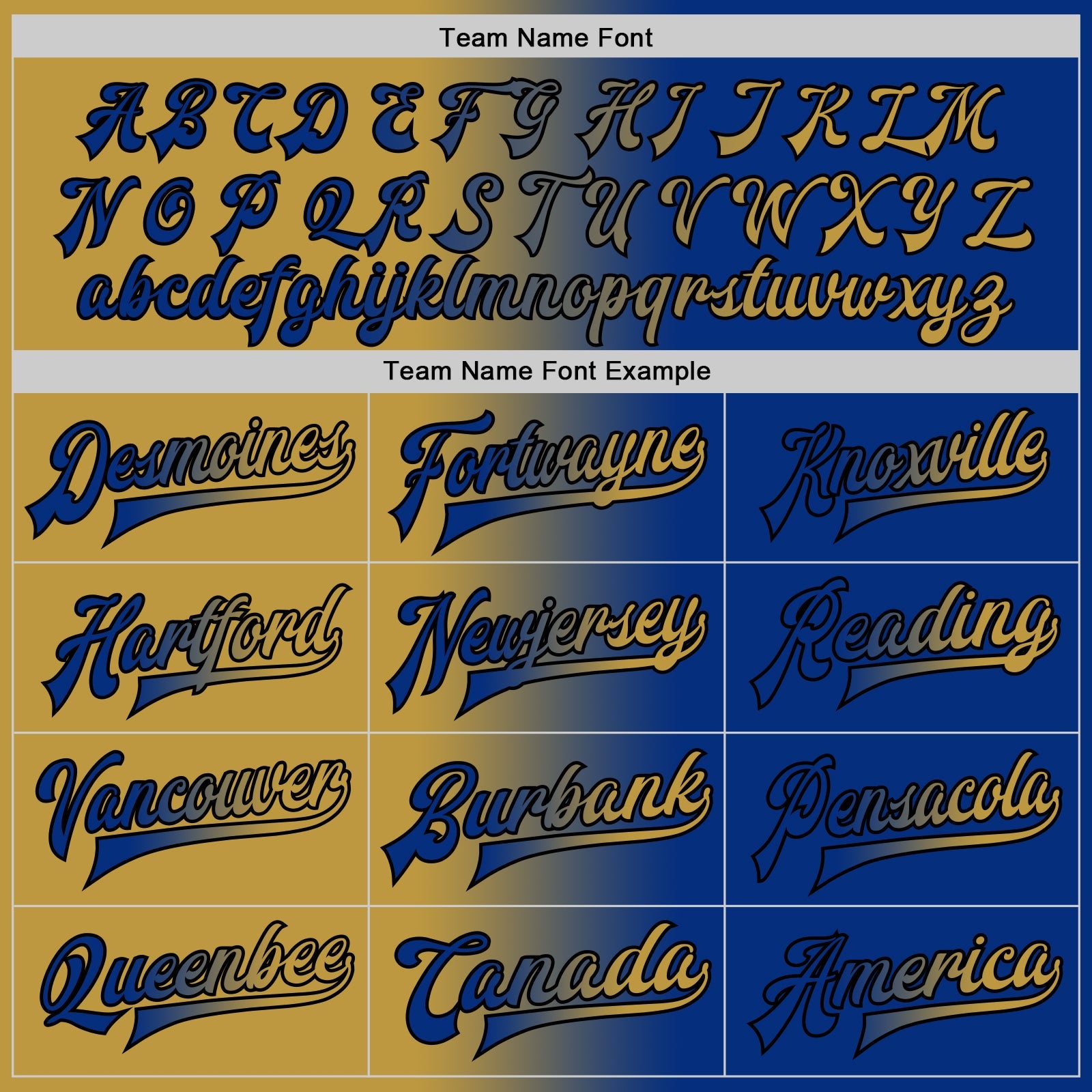 Custom Royal Old Gold-Black Bomber Full-Snap Varsity Letterman Gradient Fashion Jacket view 6