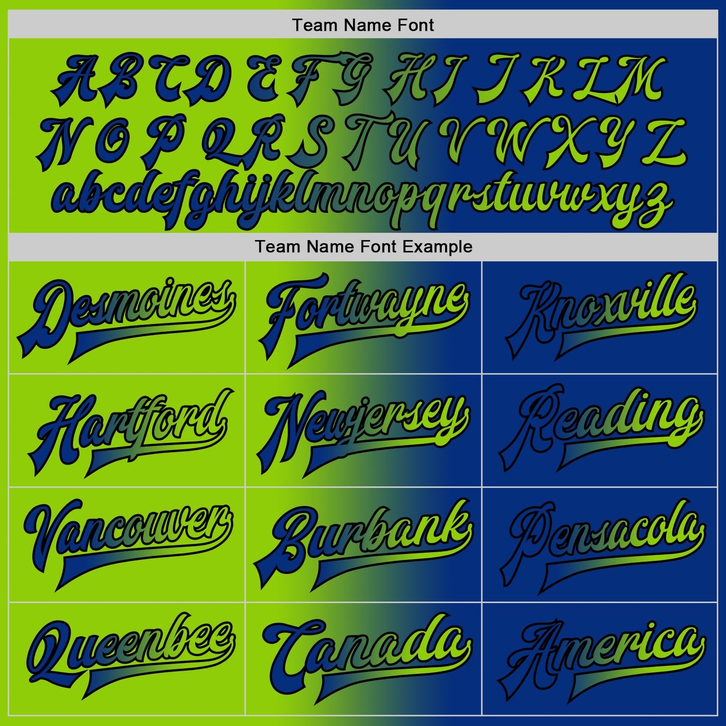 Custom Royal Neon Green-Black Bomber Full-Snap Varsity Letterman Gradient Fashion Jacket view 6