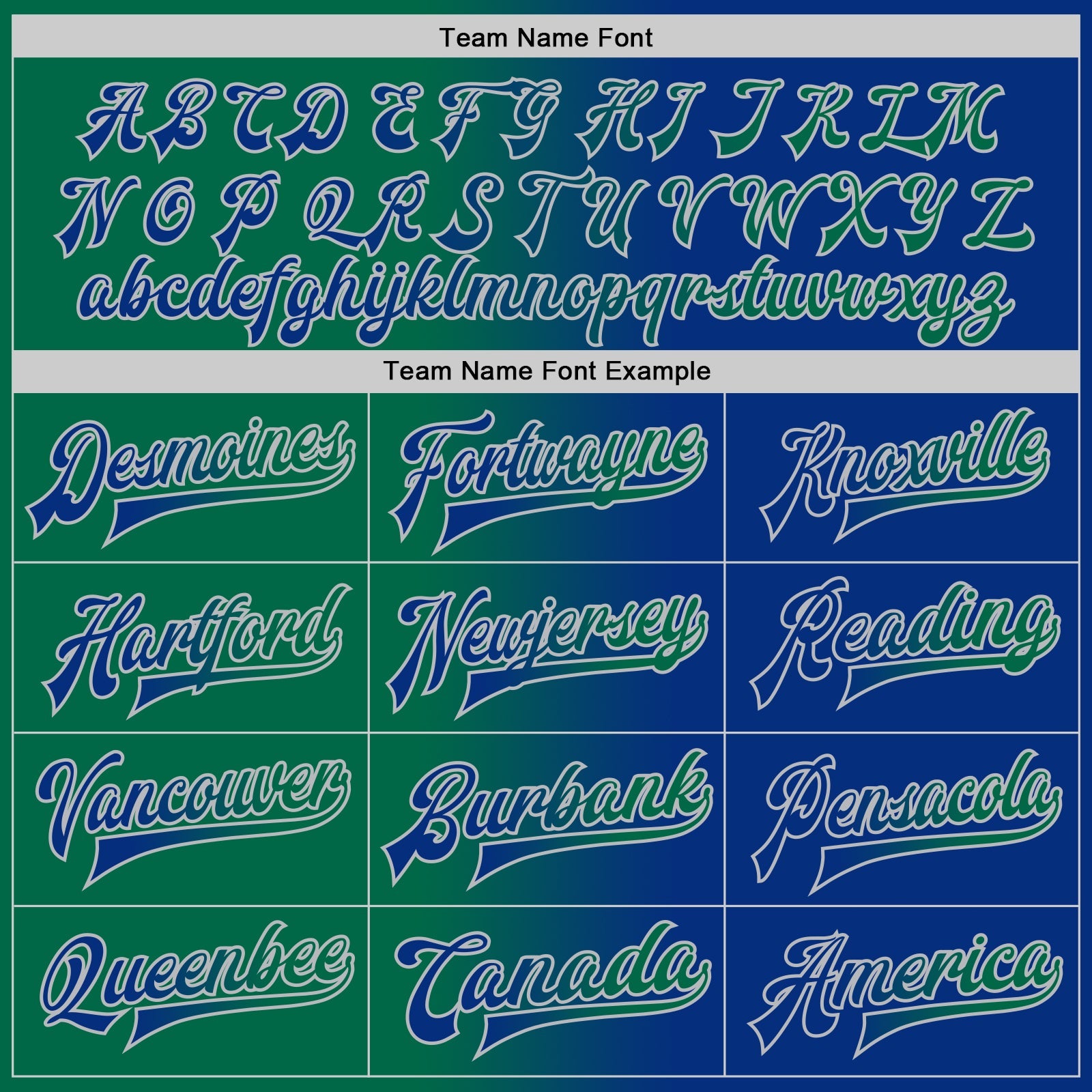 Custom Royal Kelly Green-Gray Bomber Full-Snap Varsity Letterman Gradient Fashion Jacket view 6