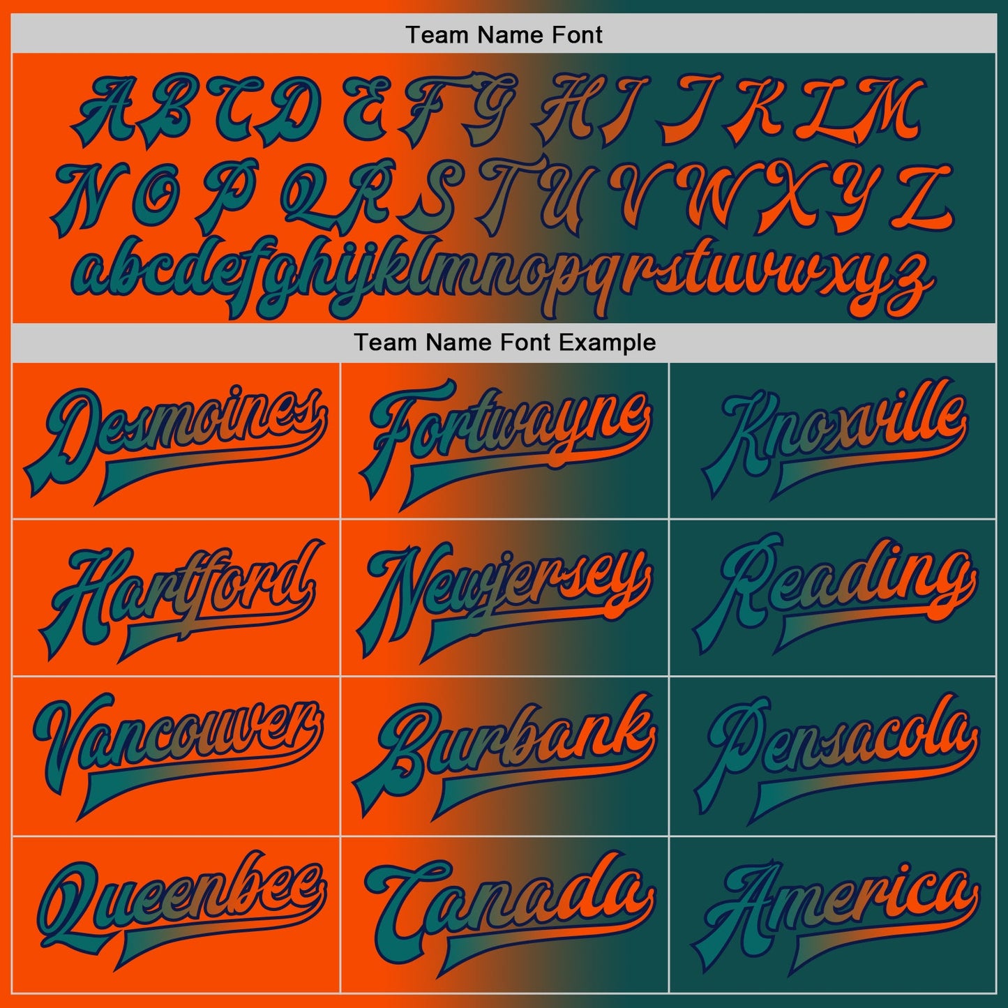 Custom Teal Orange-Navy Bomber Full-Snap Varsity Letterman Gradient Fashion Jacket view 6