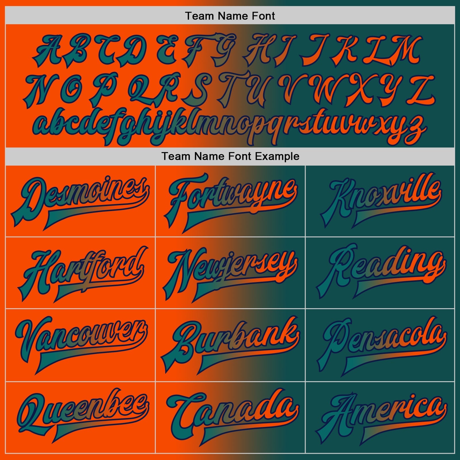 Custom Teal Orange-Navy Bomber Full-Snap Varsity Letterman Gradient Fashion Jacket view 6