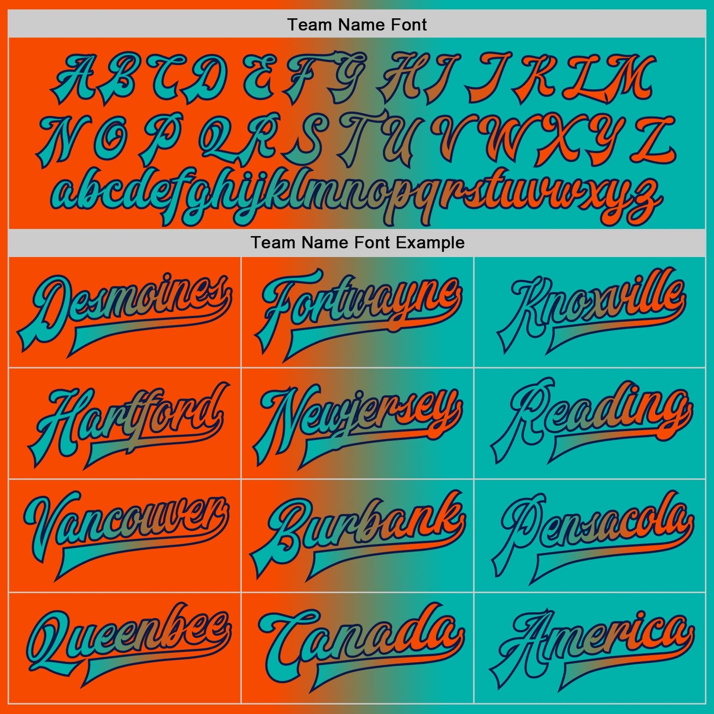Custom Aqua Orange-Navy Bomber Full-Snap Varsity Letterman Gradient Fashion Jacket view 6