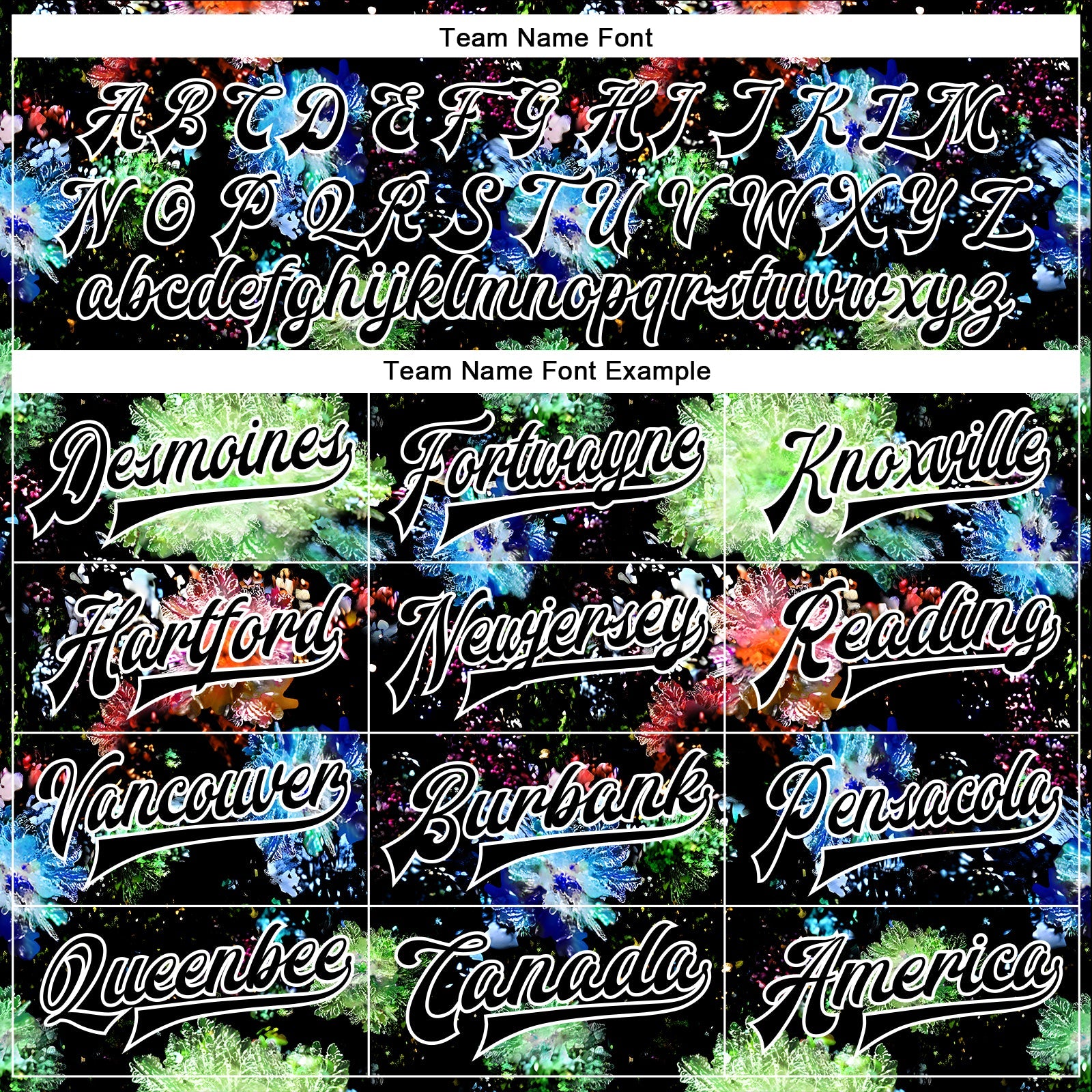 Custom Black White Glitter Bloom 3D Pattern Design Bomber Full-Snap Varsity Letterman Jacket view 6