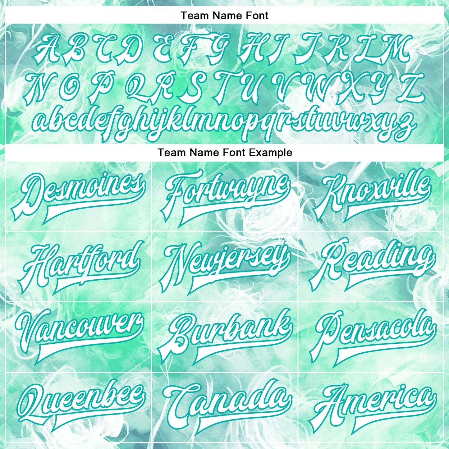 Custom Aqua White Halo Dying Rose 3D Pattern Design Bomber Full-Snap Varsity Letterman Jacket view 6