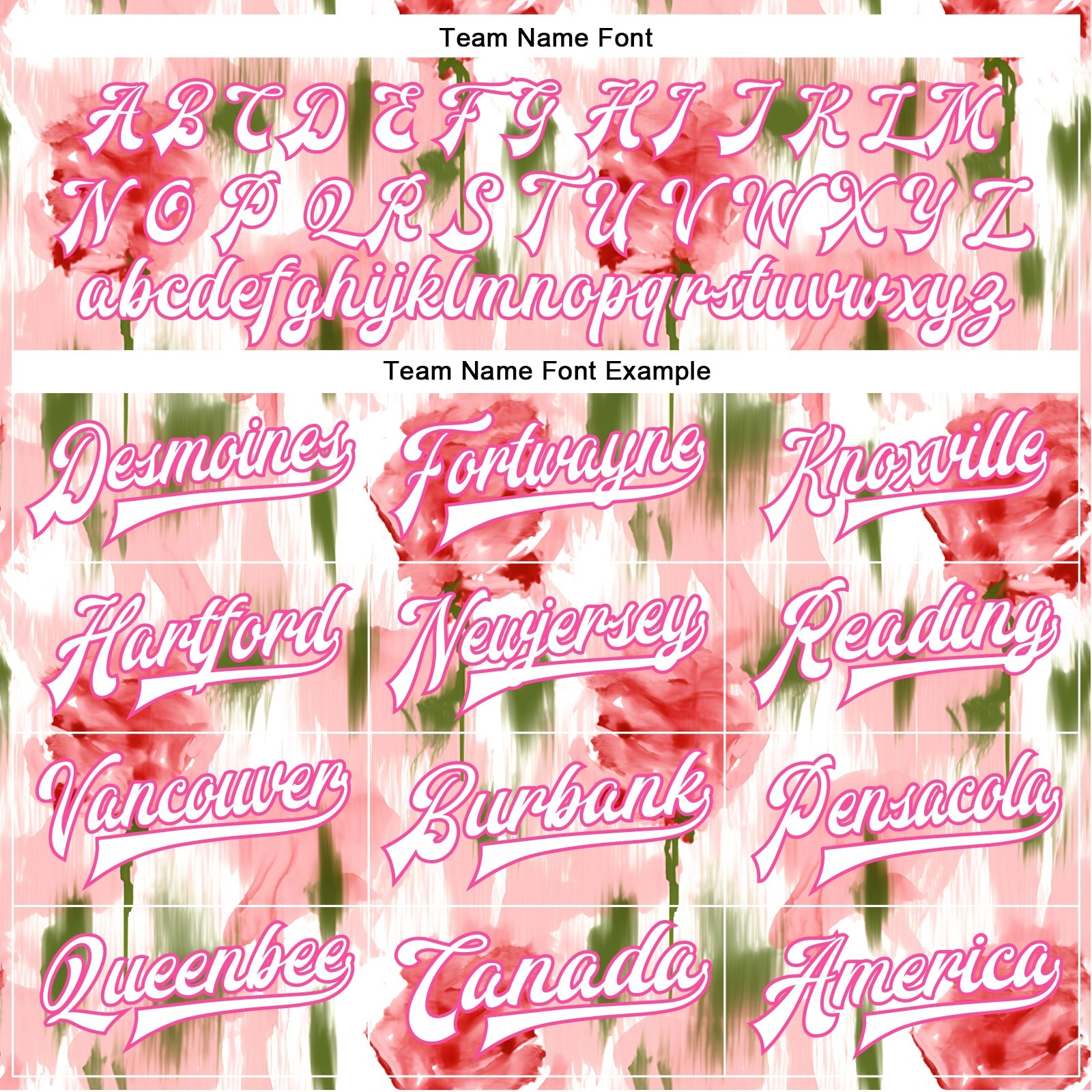 Custom Pink White Fuzzy Rose Art 3D Pattern Design Bomber Full-Snap Varsity Letterman Jacket view 6
