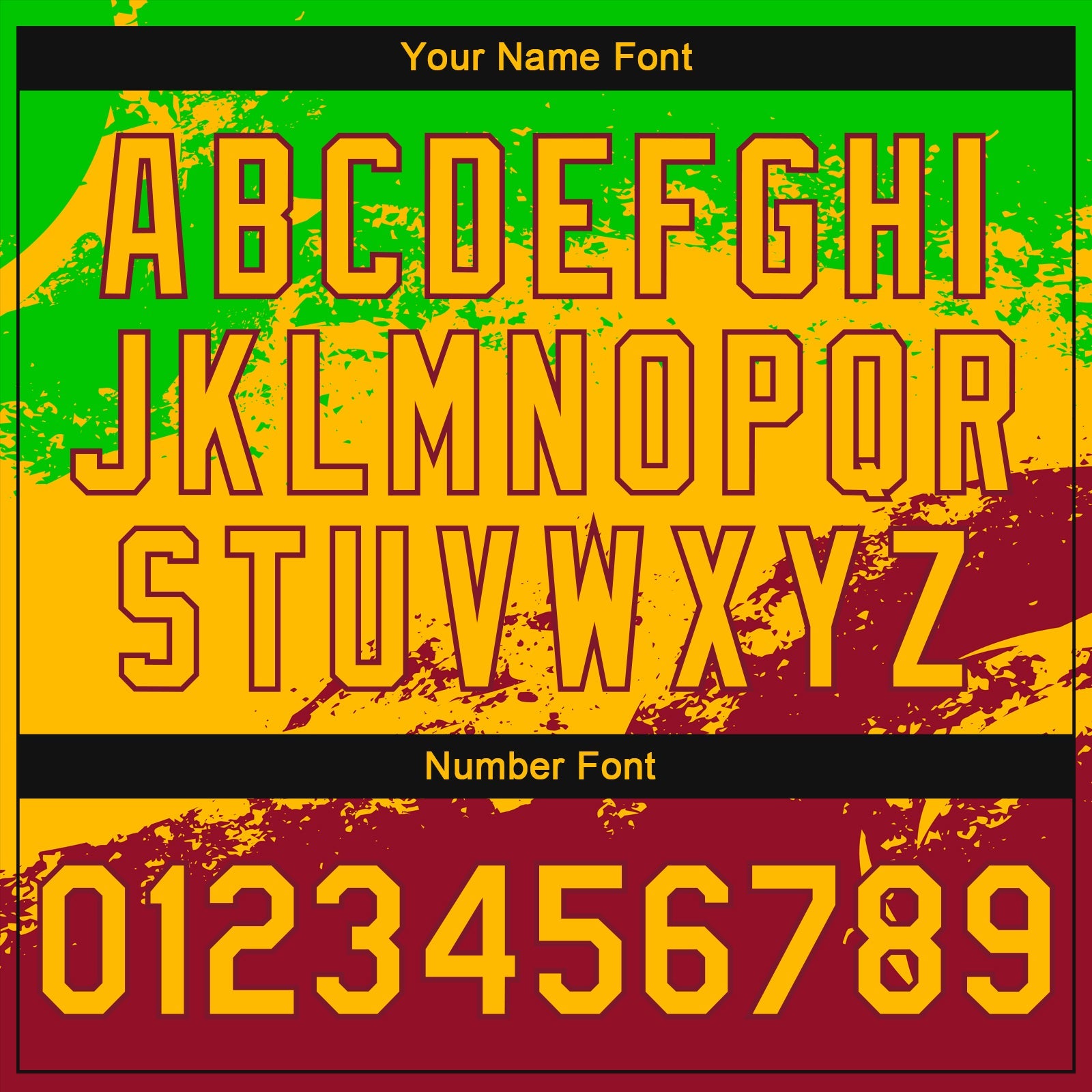 Custom Green Gold-Crimson Black History Month 3D Pattern Design Bomber Full-Snap Varsity Letterman Jacket view 7