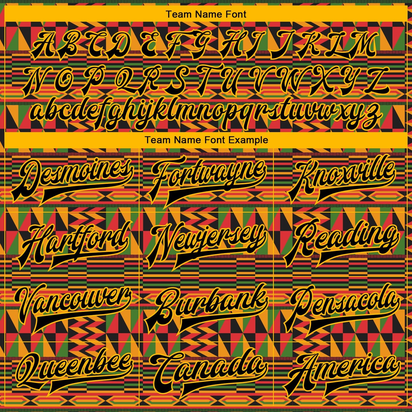 Custom Black Gold Red-Kelly Green Black History Month 3D Pattern Design Bomber Full-Snap Varsity Letterman Jacket view 6