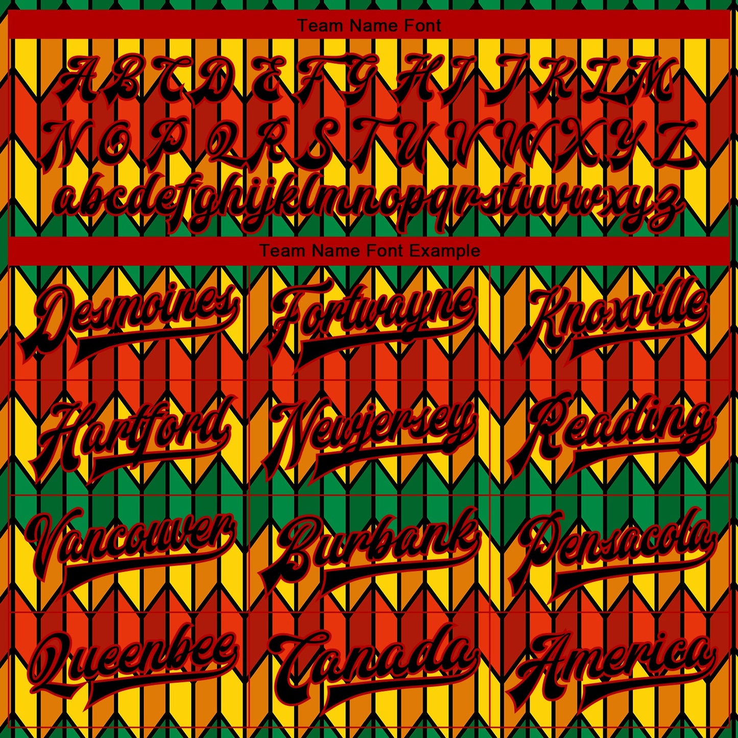 Custom Red Black Kelly Green-Gold Black History Month 3D Pattern Design Bomber Full-Snap Varsity Letterman Jacket view 6