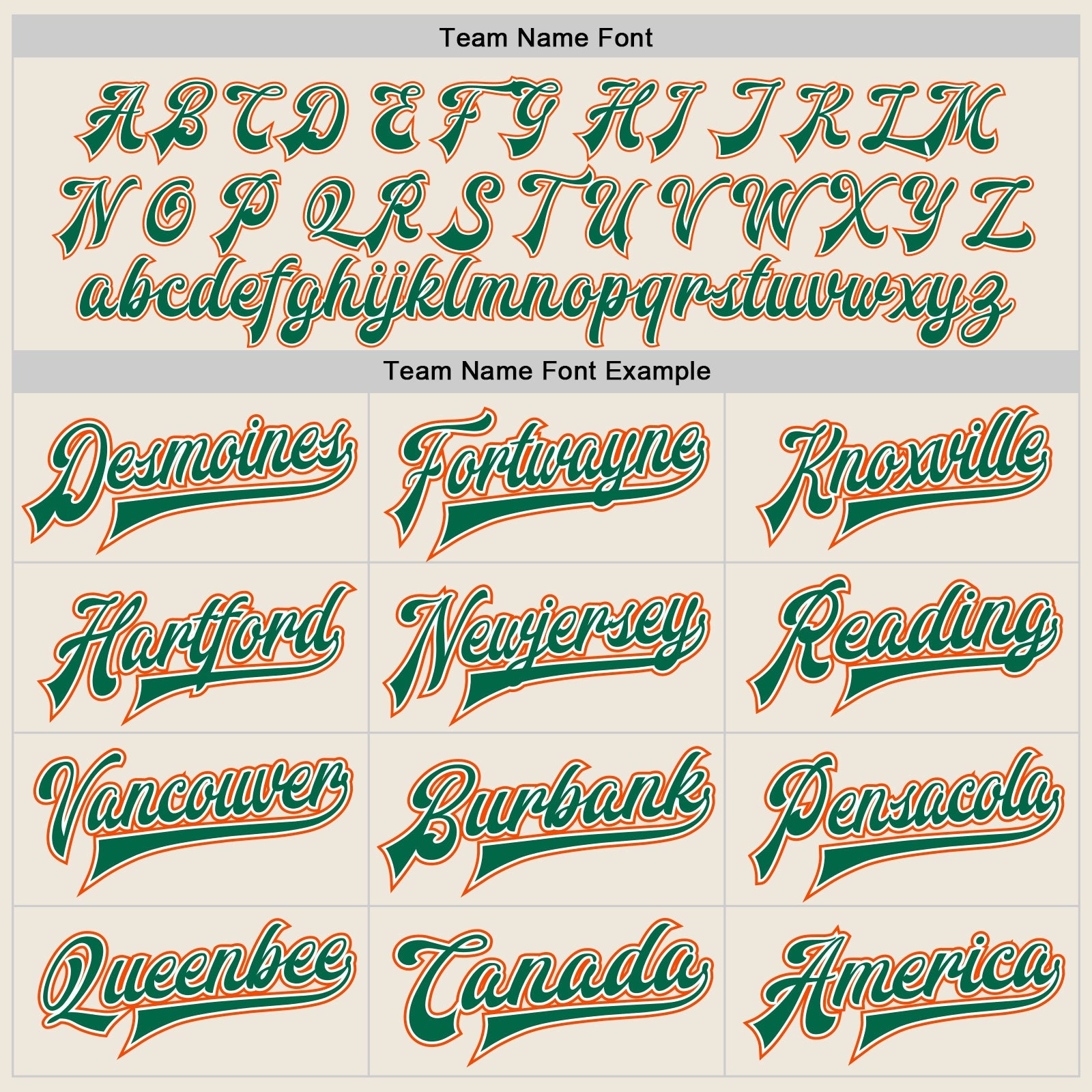 Custom Cream Kelly Green-Orange Bomber Full-Snap Varsity Letterman Two Tone Jacket view 6