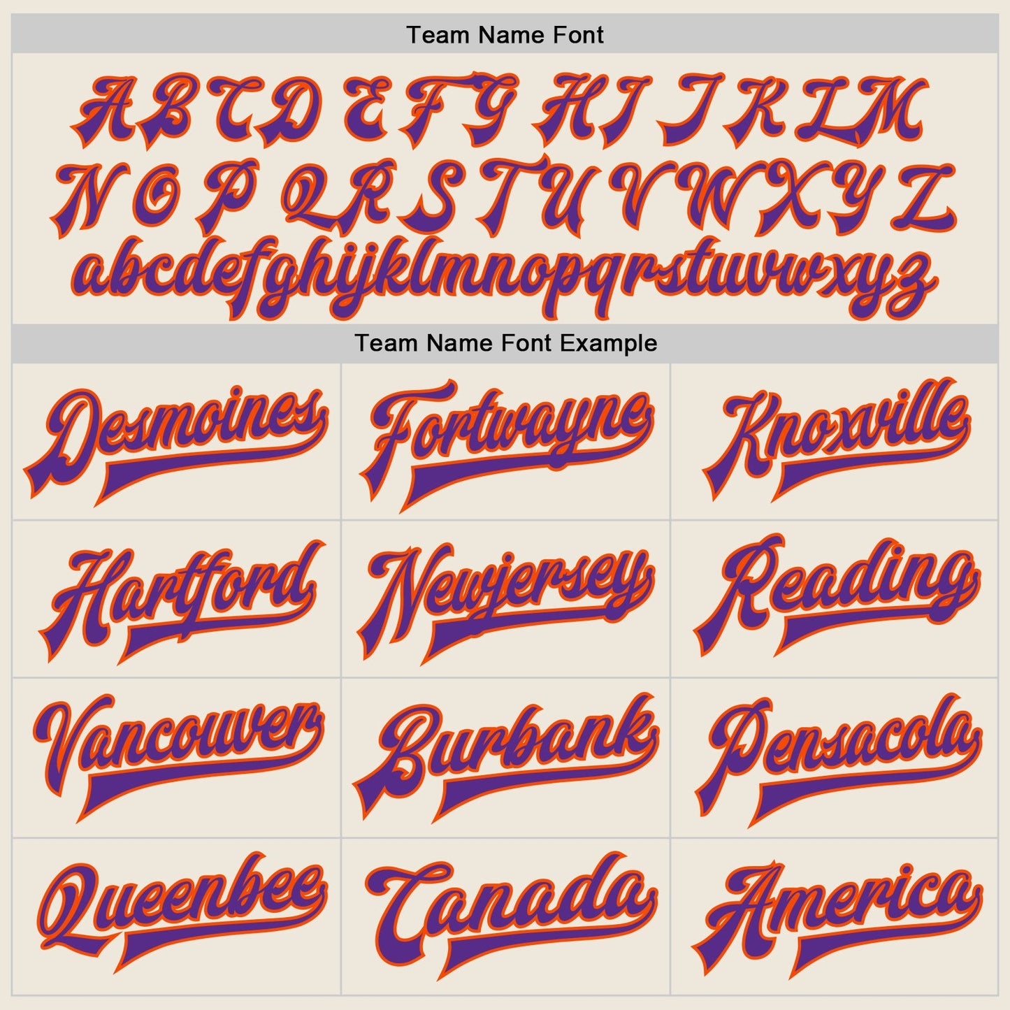 Custom Cream Purple-Orange Bomber Full-Snap Varsity Letterman Two Tone Jacket view 6
