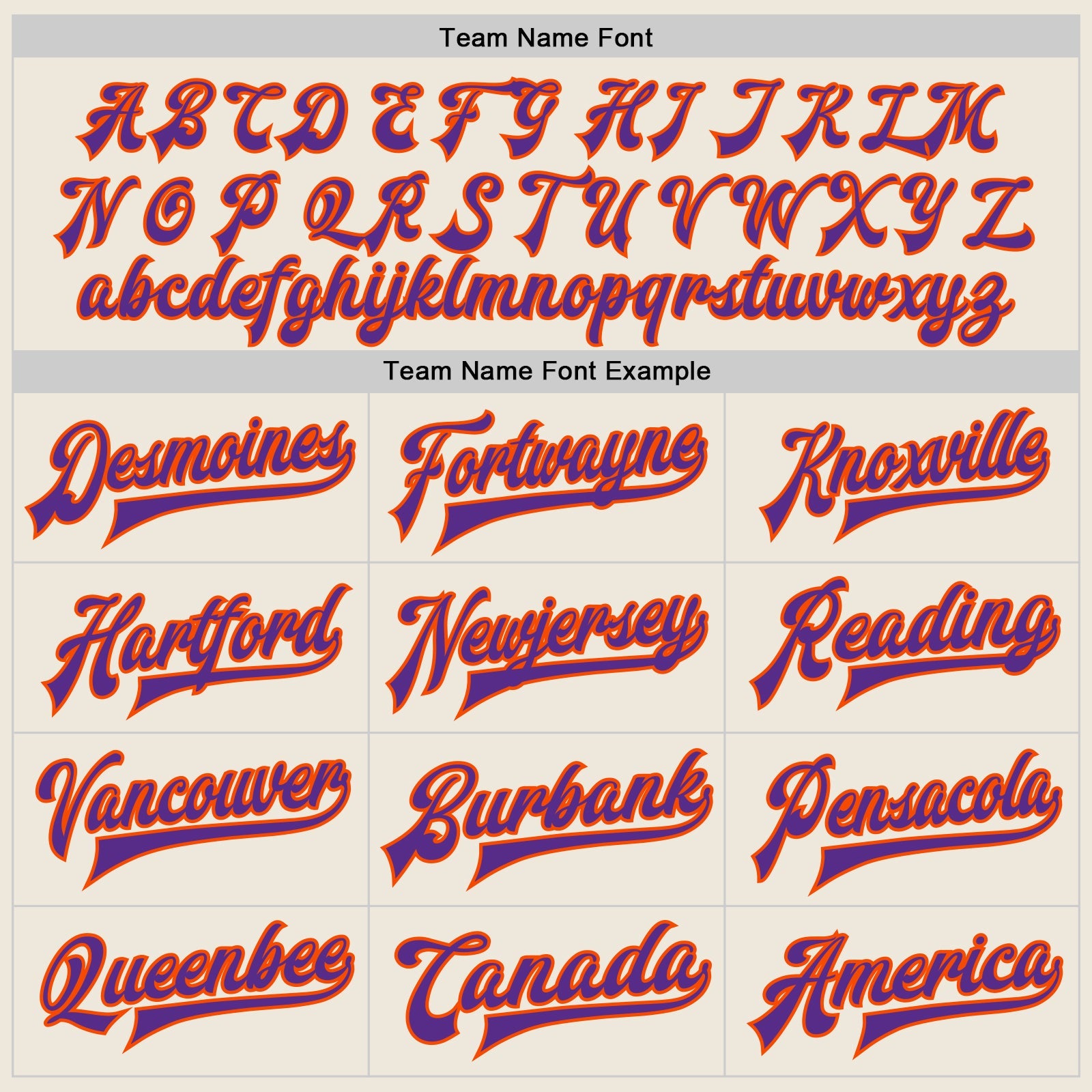 Custom Cream Purple-Orange Bomber Full-Snap Varsity Letterman Two Tone Jacket view 6