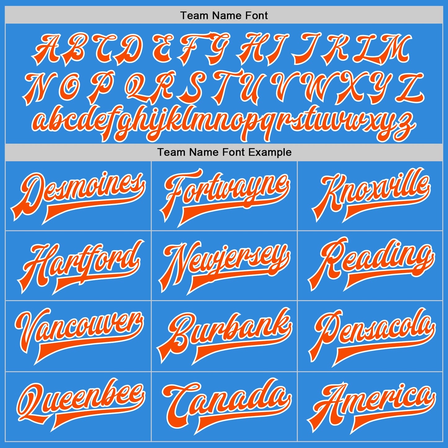 Custom Powder Blue Orange-White Bomber Full-Snap Varsity Letterman Two Tone Jacket view 6