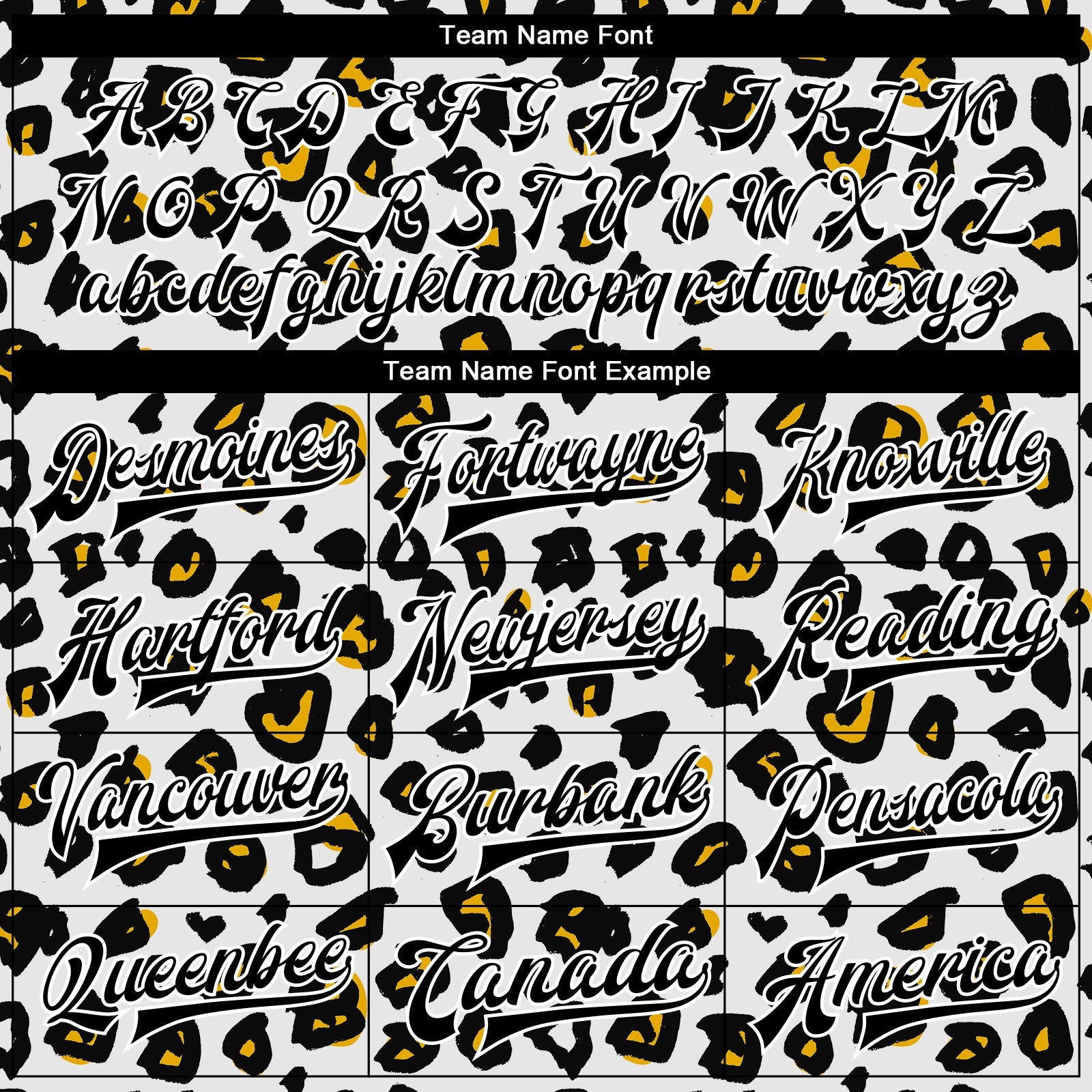 Custom White Black Leopard Print 3D Pattern Design Bomber Full-Snap Varsity Letterman Jacket view 6