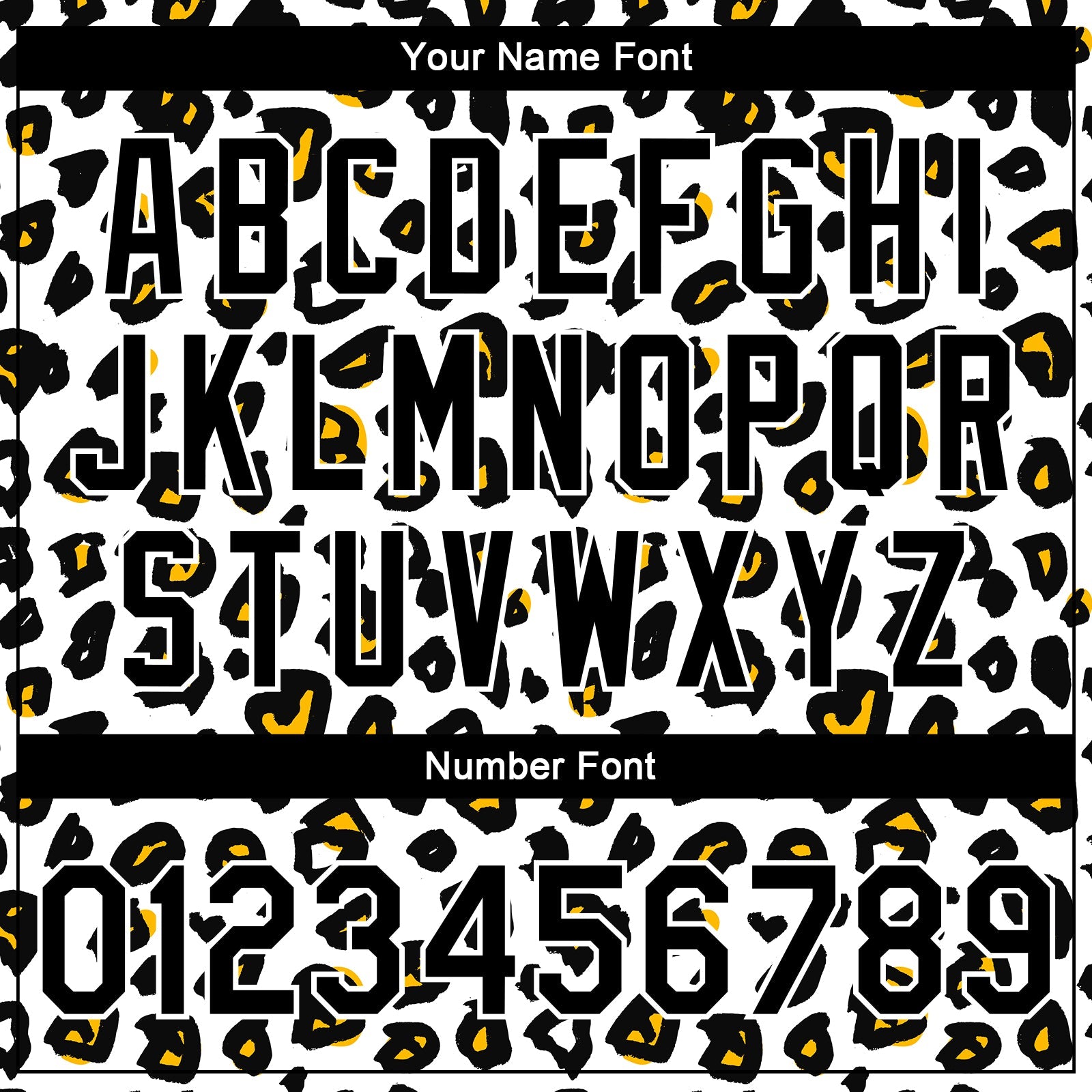 Custom White Black Leopard Print 3D Pattern Design Bomber Full-Snap Varsity Letterman Jacket view 7