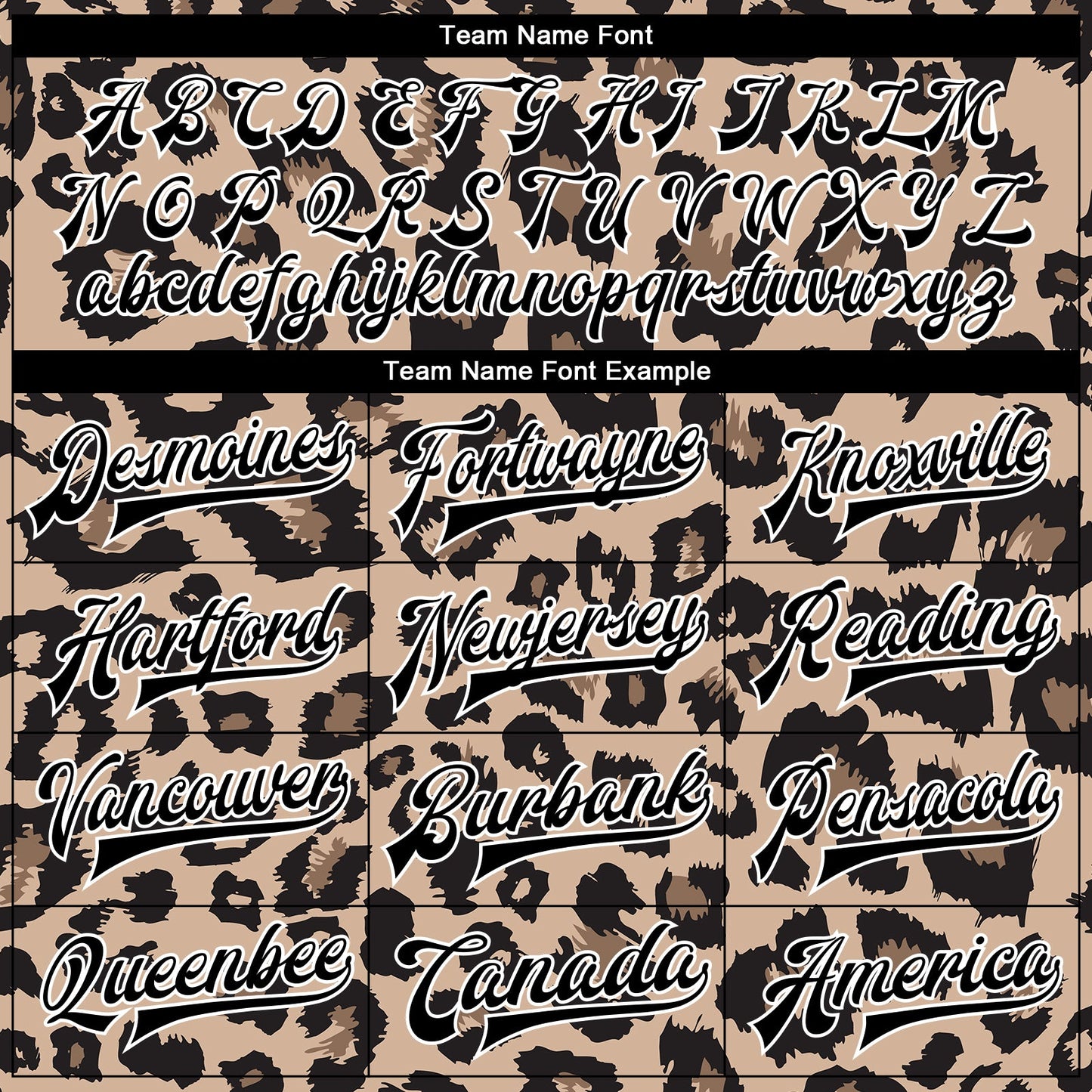 Custom Brown Black-White Leopard Print 3D Pattern Design Bomber Full-Snap Varsity Letterman Jacket view 6