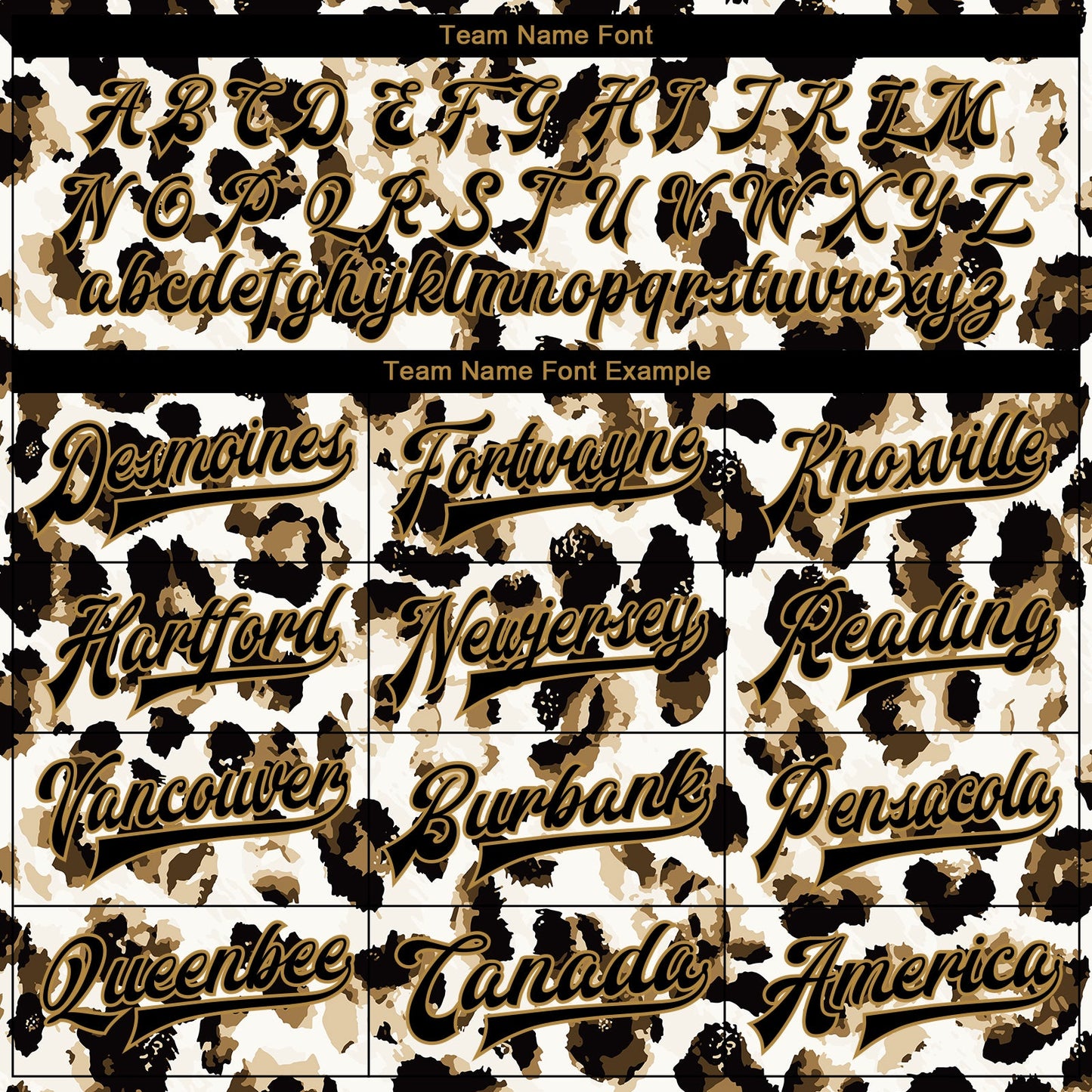 Custom White Black-Old Gold Leopard Print 3D Pattern Design Bomber Full-Snap Varsity Letterman Jacket view 6