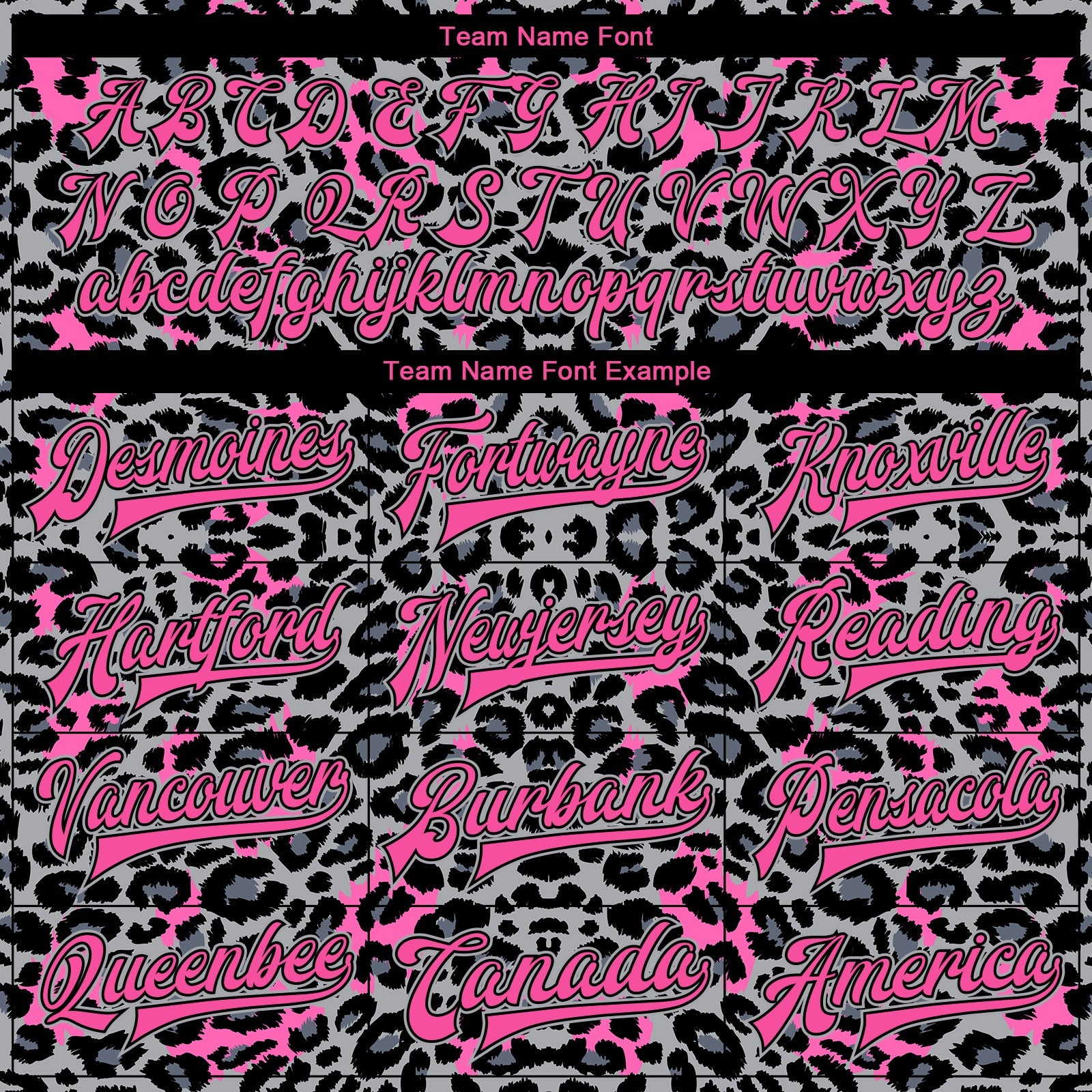 Custom Gray Pink-Black Leopard Print 3D Pattern Design Bomber Full-Snap Varsity Letterman Jacket view 6