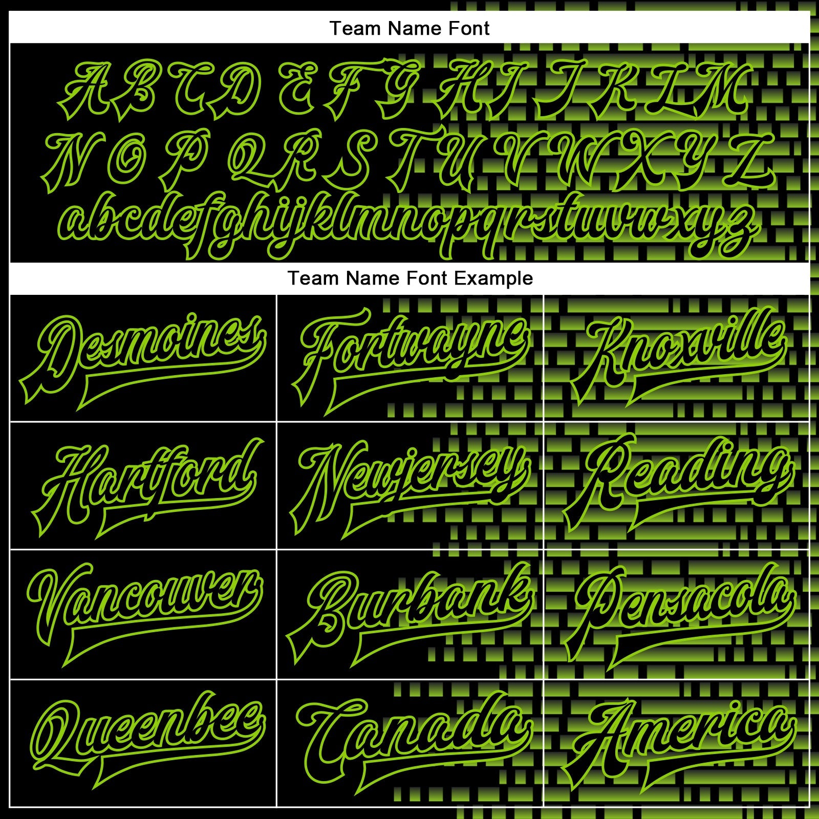 Custom Black Neon Green Halftone 3D Pattern Design Bomber Full-Snap Varsity Letterman Jacket view 6