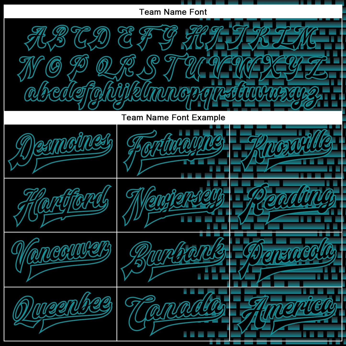 Custom Black Teal Halftone 3D Pattern Design Bomber Full-Snap Varsity Letterman Jacket view 6
