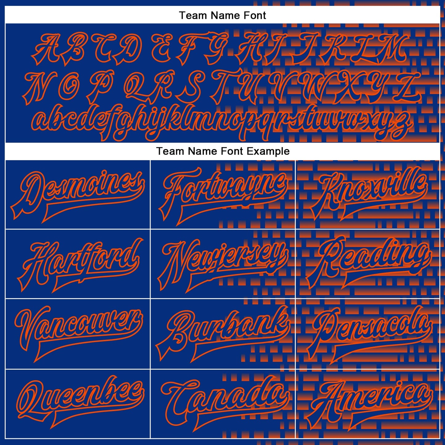 Custom Royal Orange Halftone 3D Pattern Design Bomber Full-Snap Varsity Letterman Jacket view 6