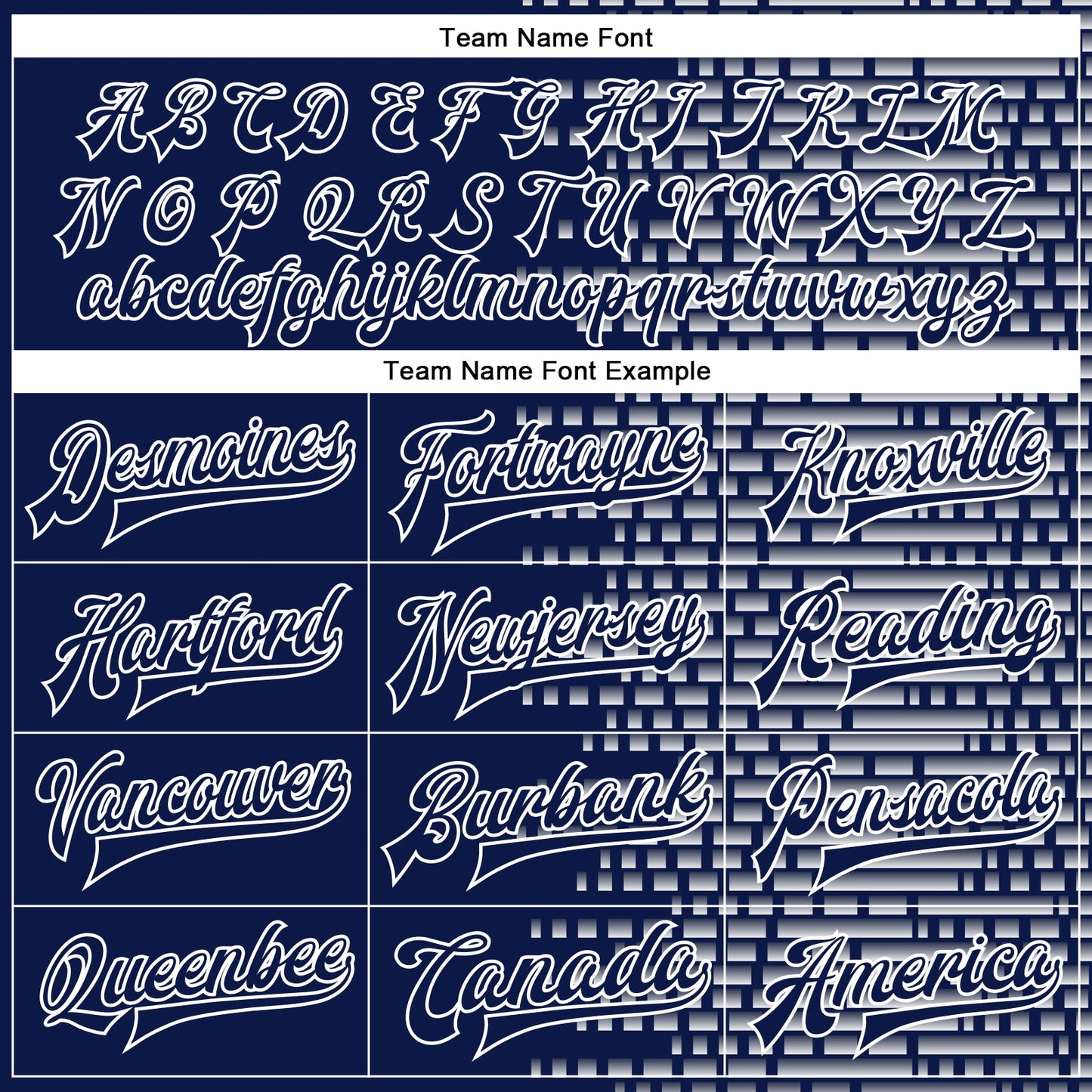 Custom Navy White Halftone 3D Pattern Design Bomber Full-Snap Varsity Letterman Jacket view 6