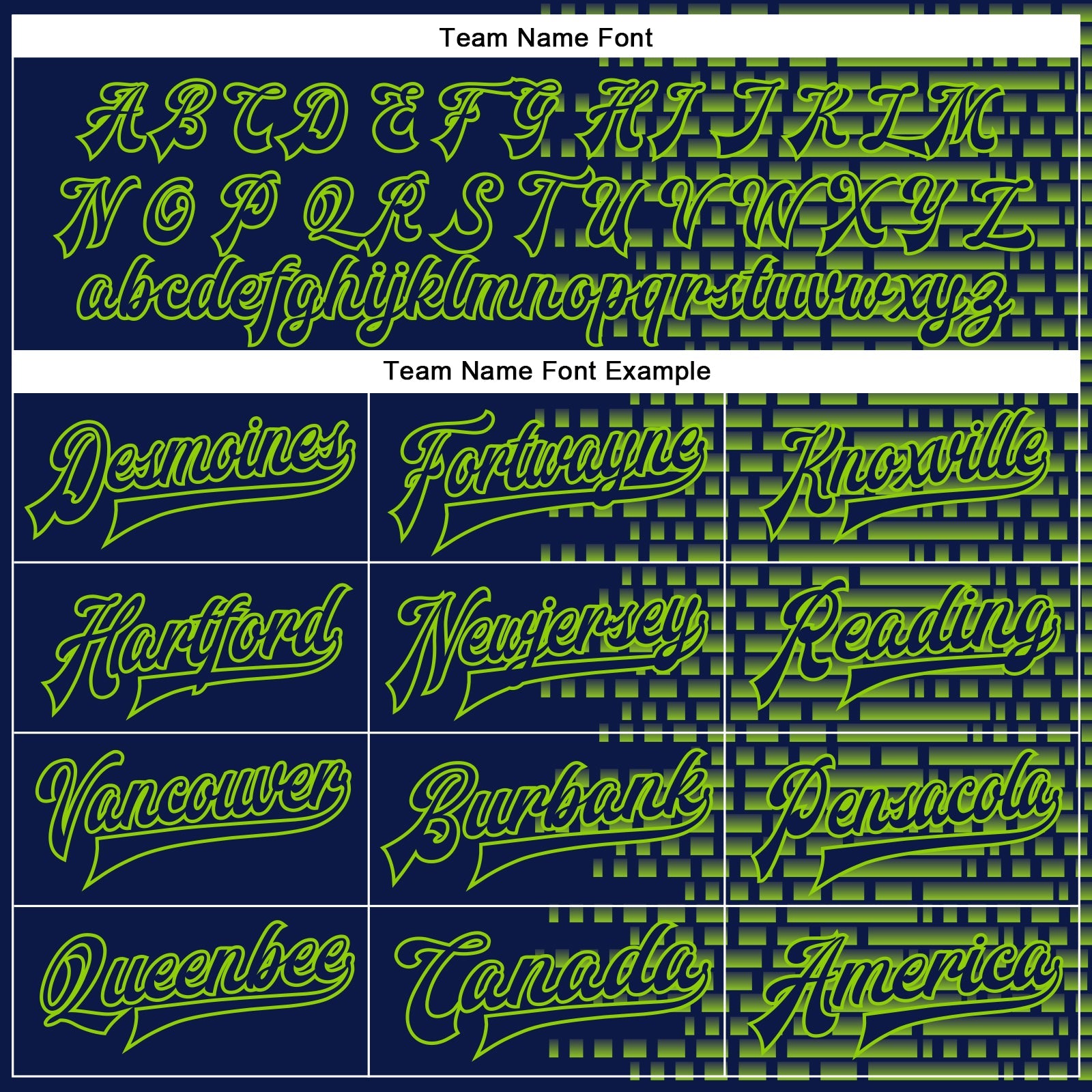 Custom Navy Neon Green Halftone 3D Pattern Design Bomber Full-Snap Varsity Letterman Jacket view 6